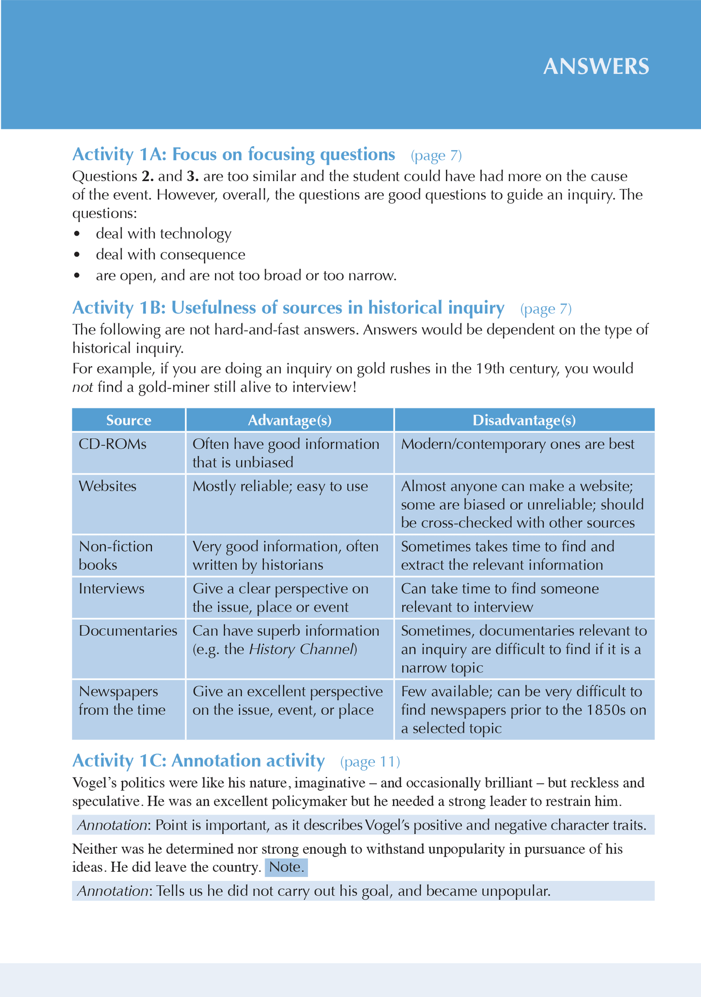 Level 2 History ESA Study Guide