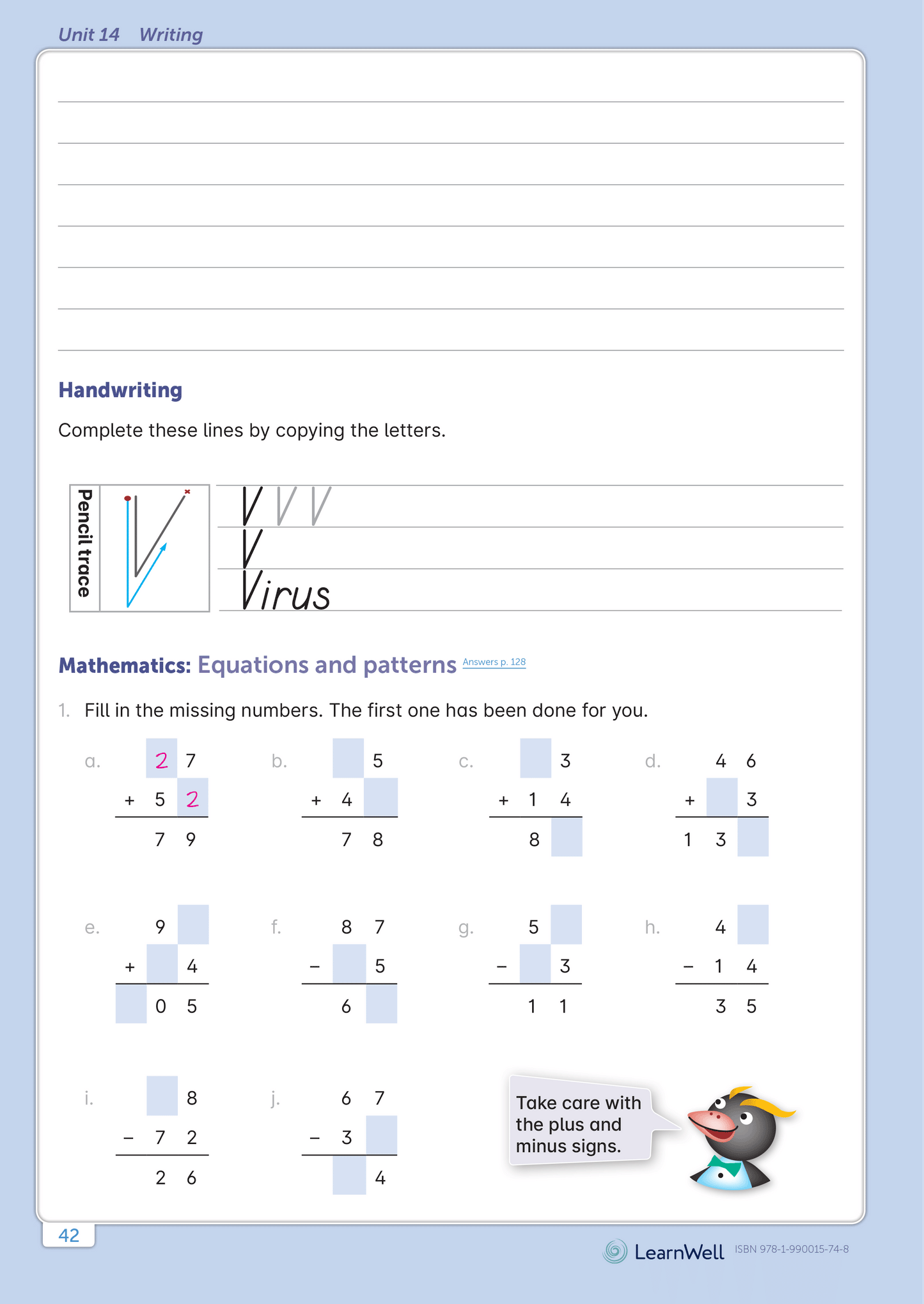 Year 4 Homework Start Right Workbook