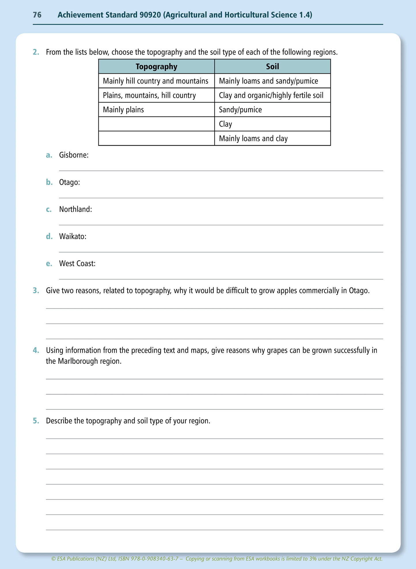 Level 1 Horticulture Learning Workbook