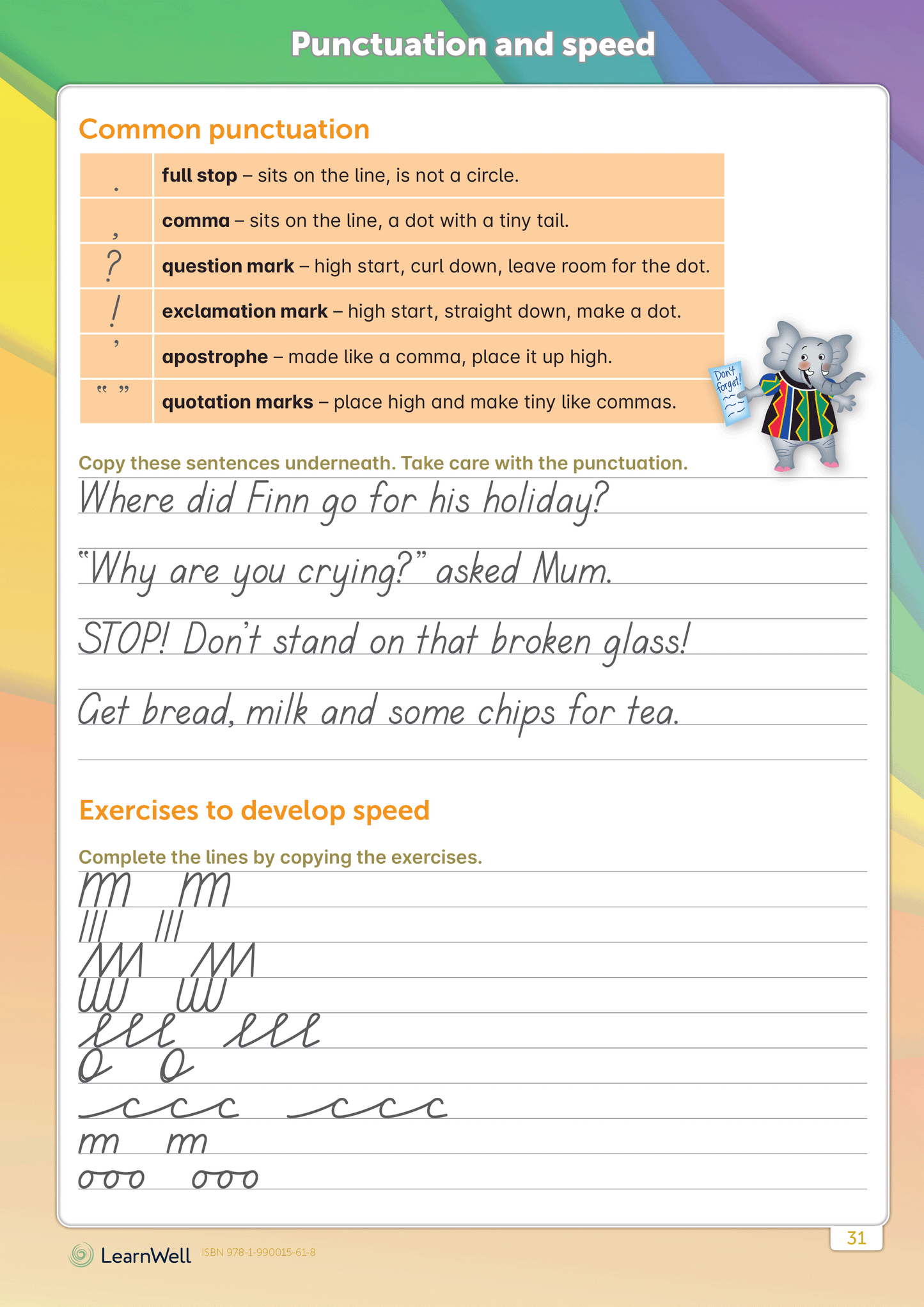 Junior Handwriting Start Right Workbook