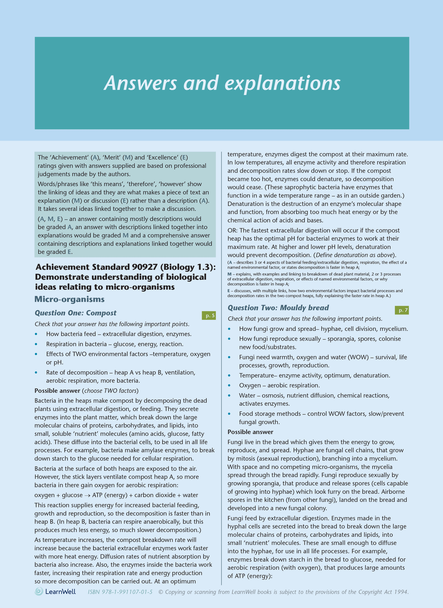 Level 1 Biology AME Workbook for NCEA 2023 edition