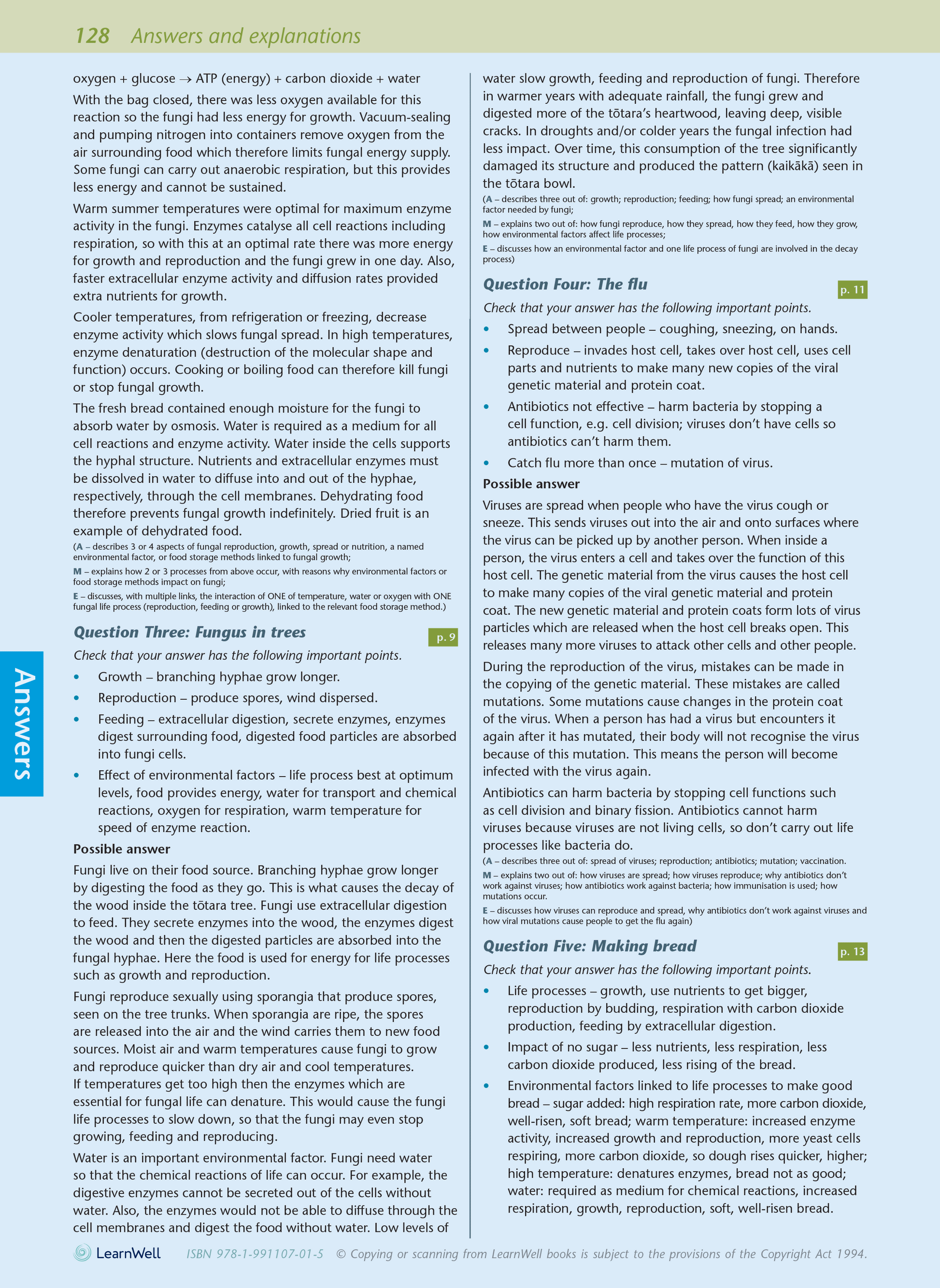 Level 1 Biology AME Workbook for NCEA 2023 edition