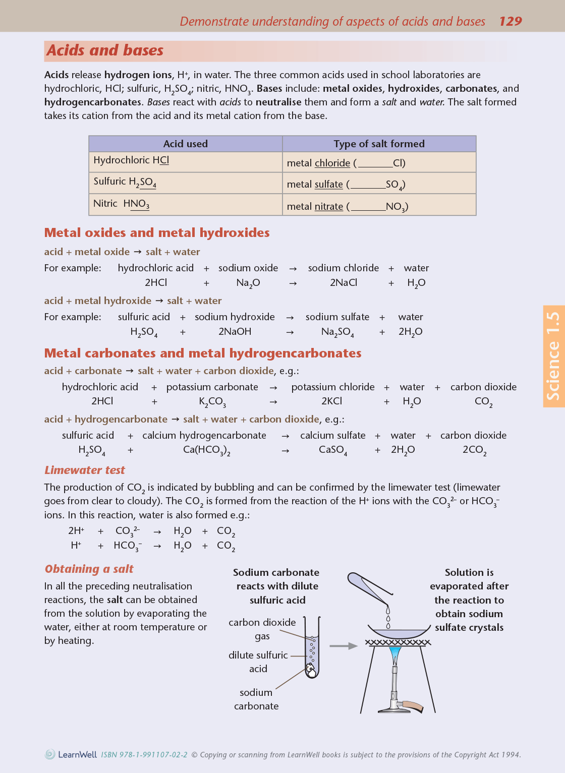 Level 1 Chemistry AME Workbook