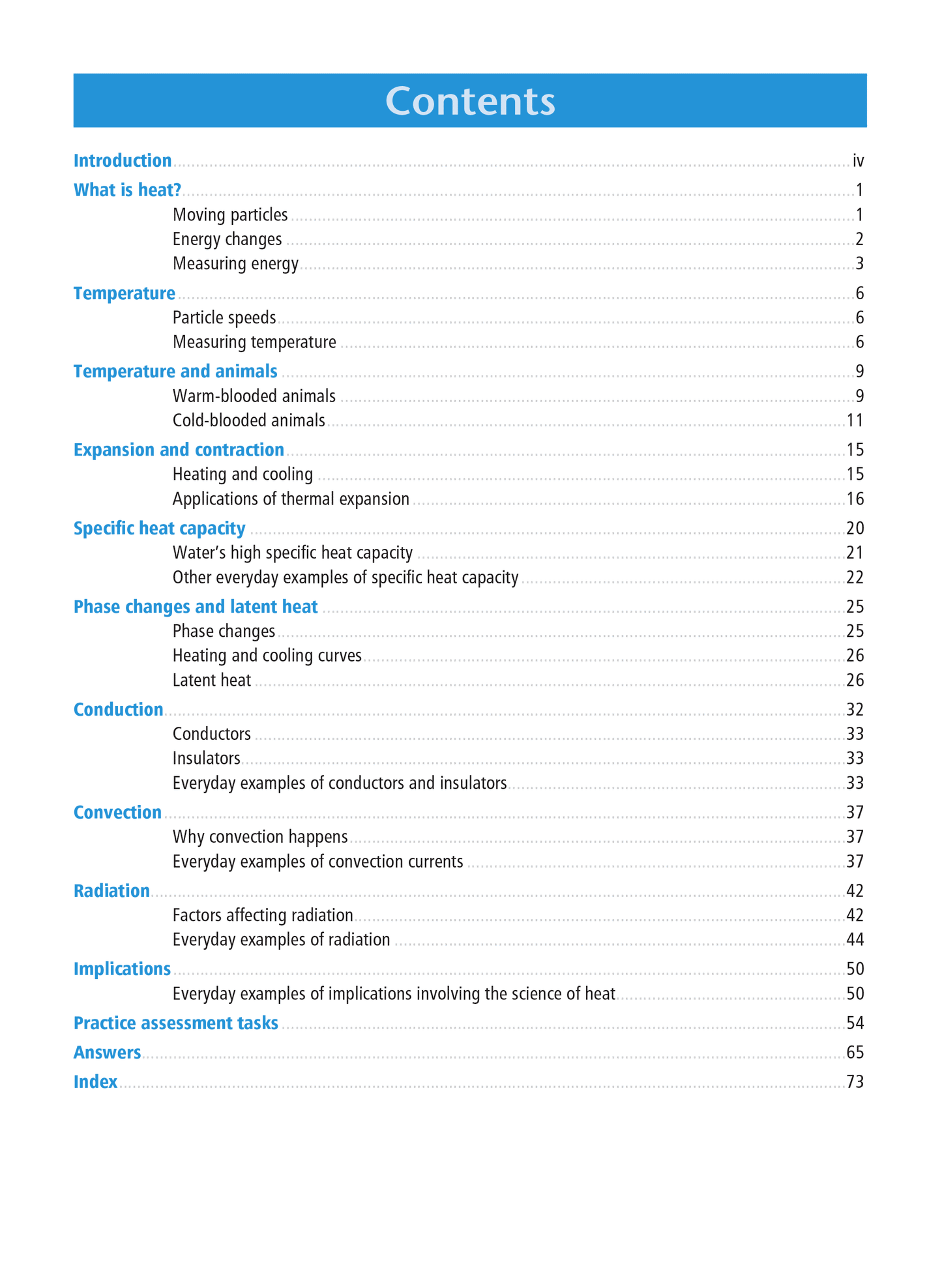 Level 1 Heat for Everyday Life 1.4 Learning Workbook