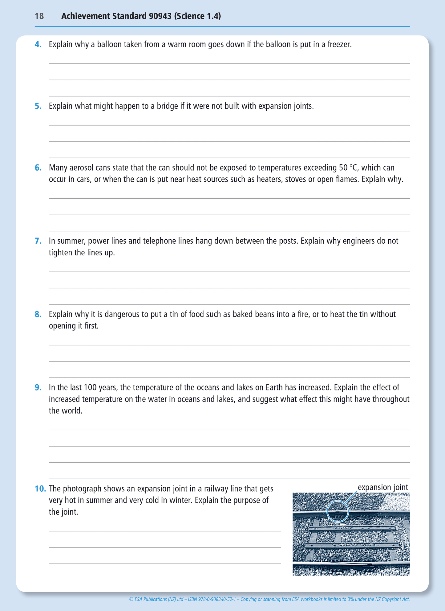 Level 1 Heat for Everyday Life 1.4 Learning Workbook