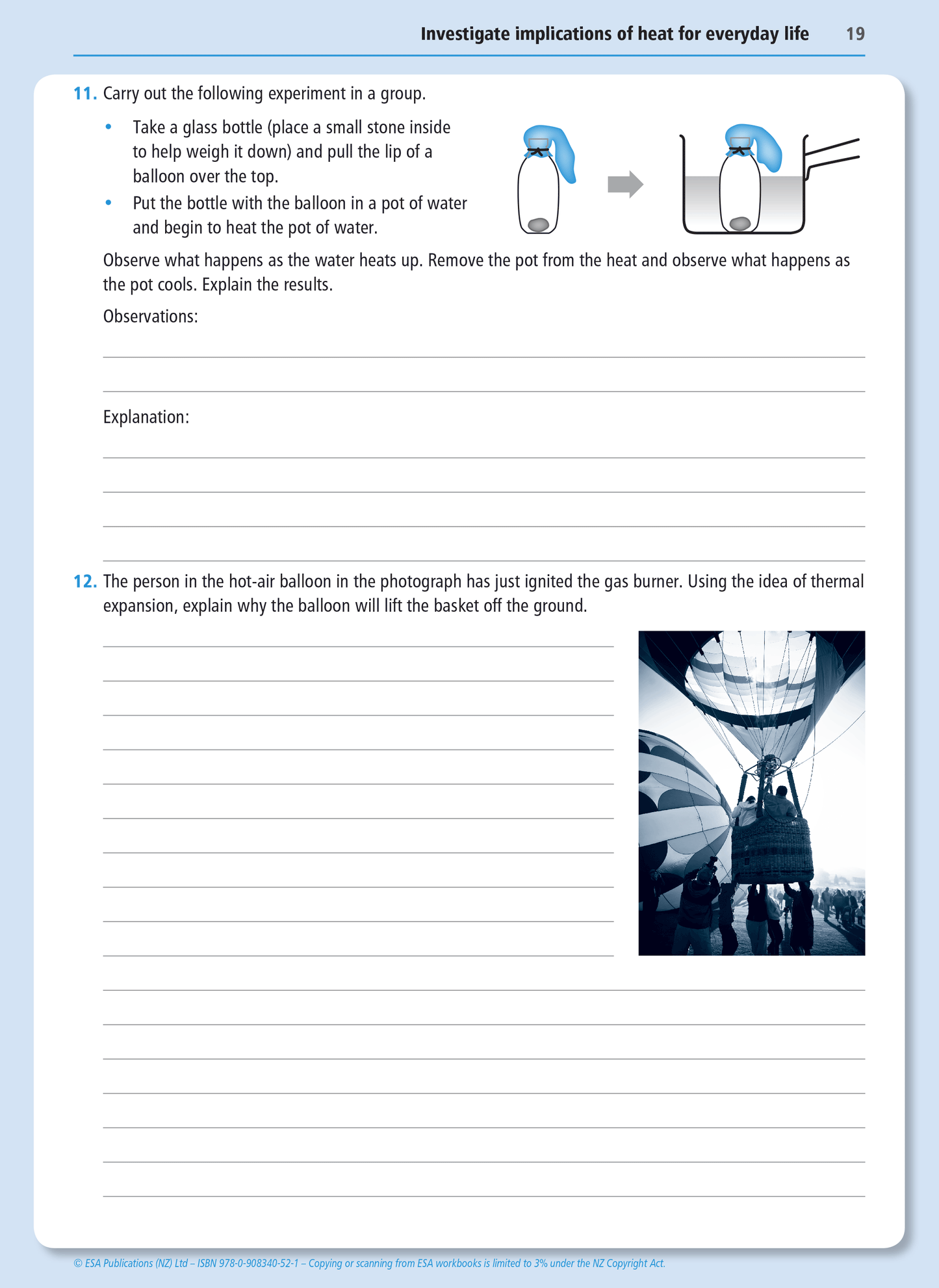 Level 1 Heat for Everyday Life 1.4 Learning Workbook