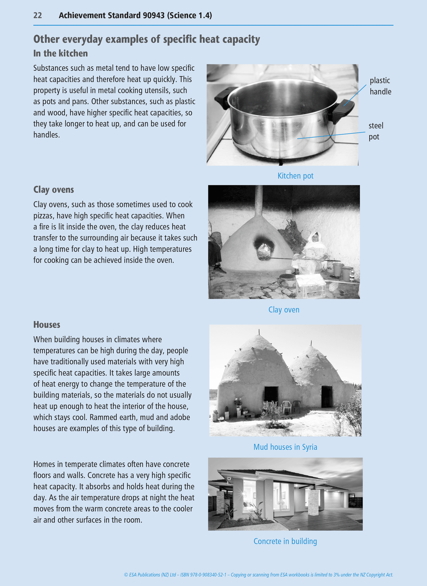 Level 1 Heat for Everyday Life 1.4 Learning Workbook