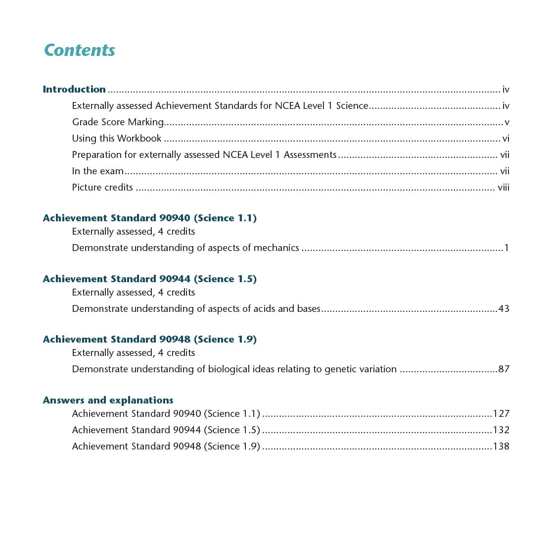 Level 1 Science AME Workbook - SPECIAL (damaged stock at $10 each)