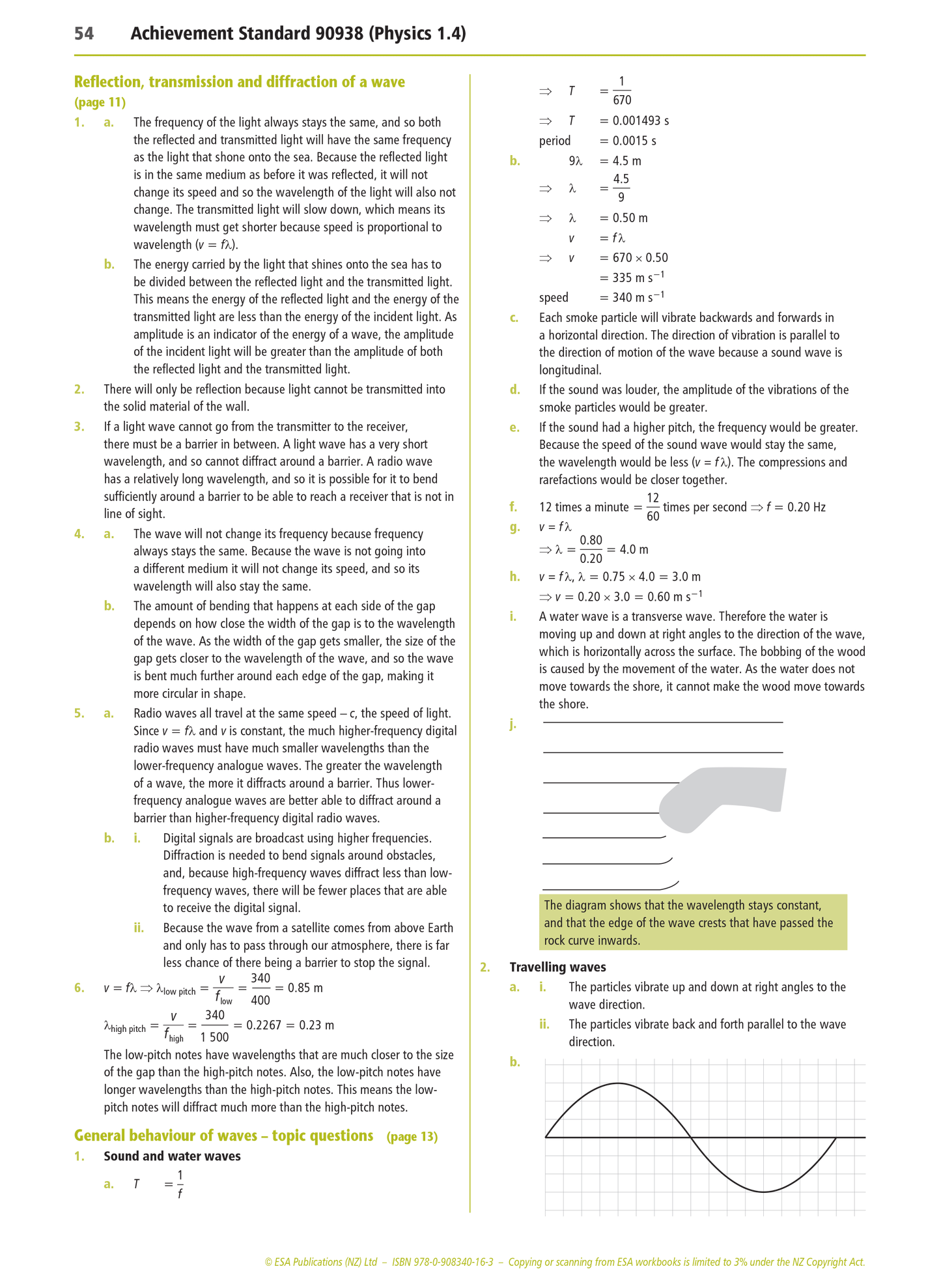 Level 1 Waves 1.4 Learning Workbook