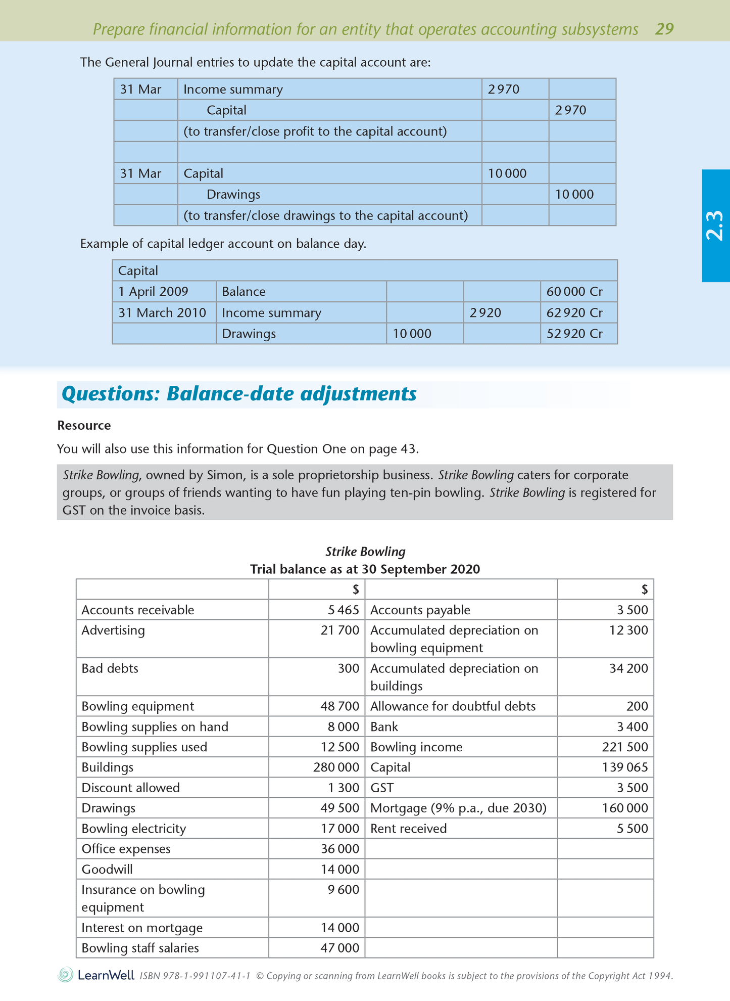 Level 2 Accounting AME Workbook
