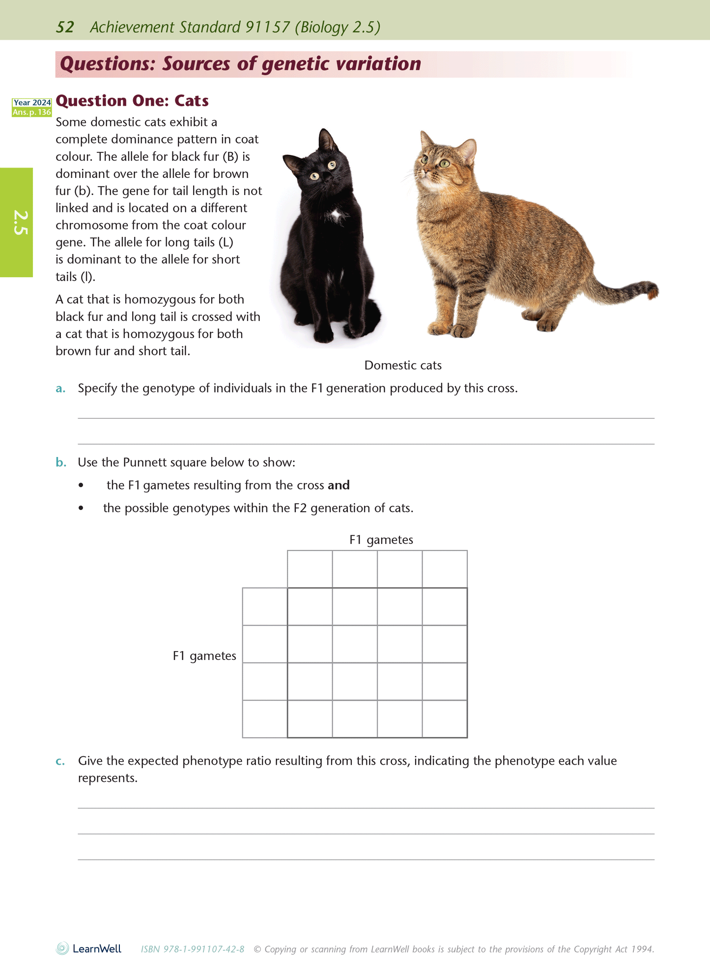 Level 2 Biology AME Workbook - SPECIAL (damaged stock at $10 each)