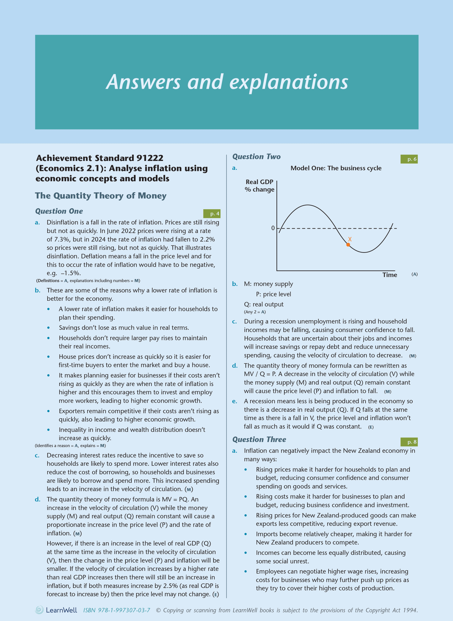 Level 2 Economics AME Workbook