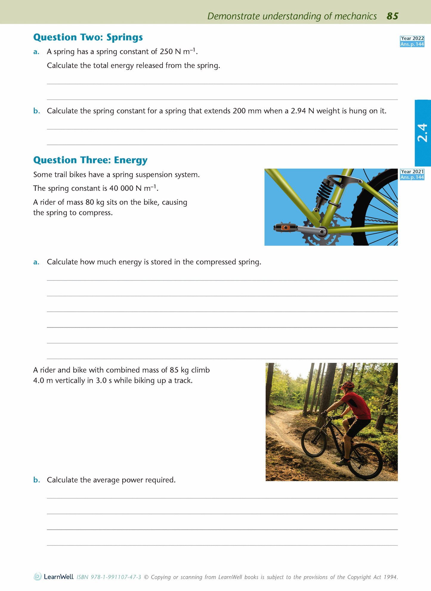 Level 2 Physics AME Workbook