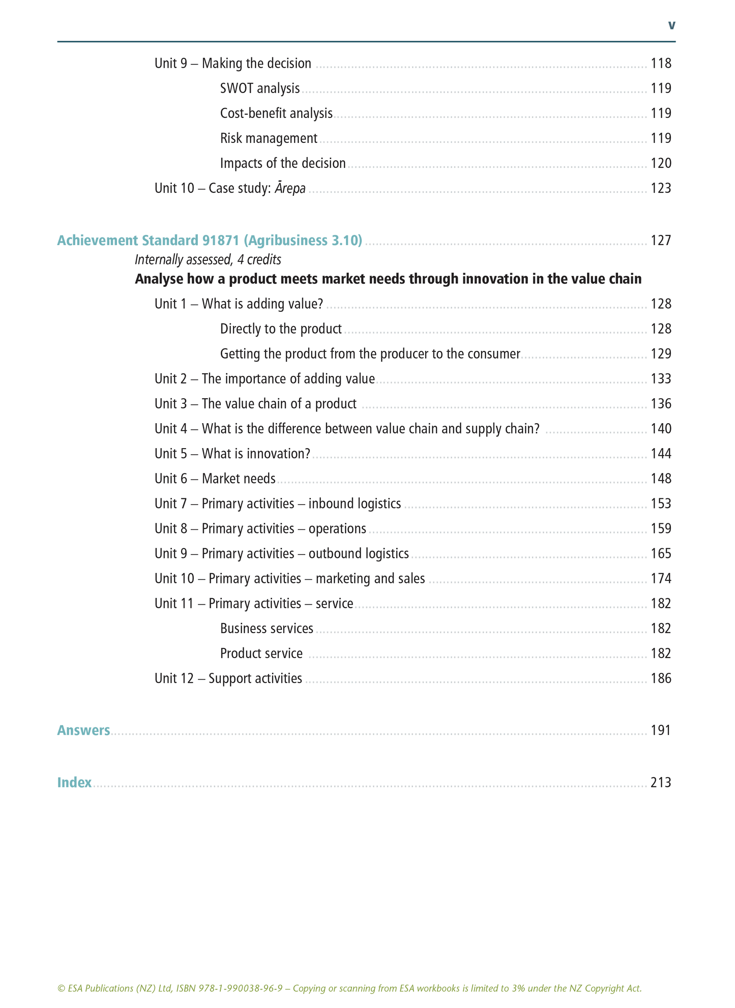 Level 3 Agribusiness Learning Workbook
