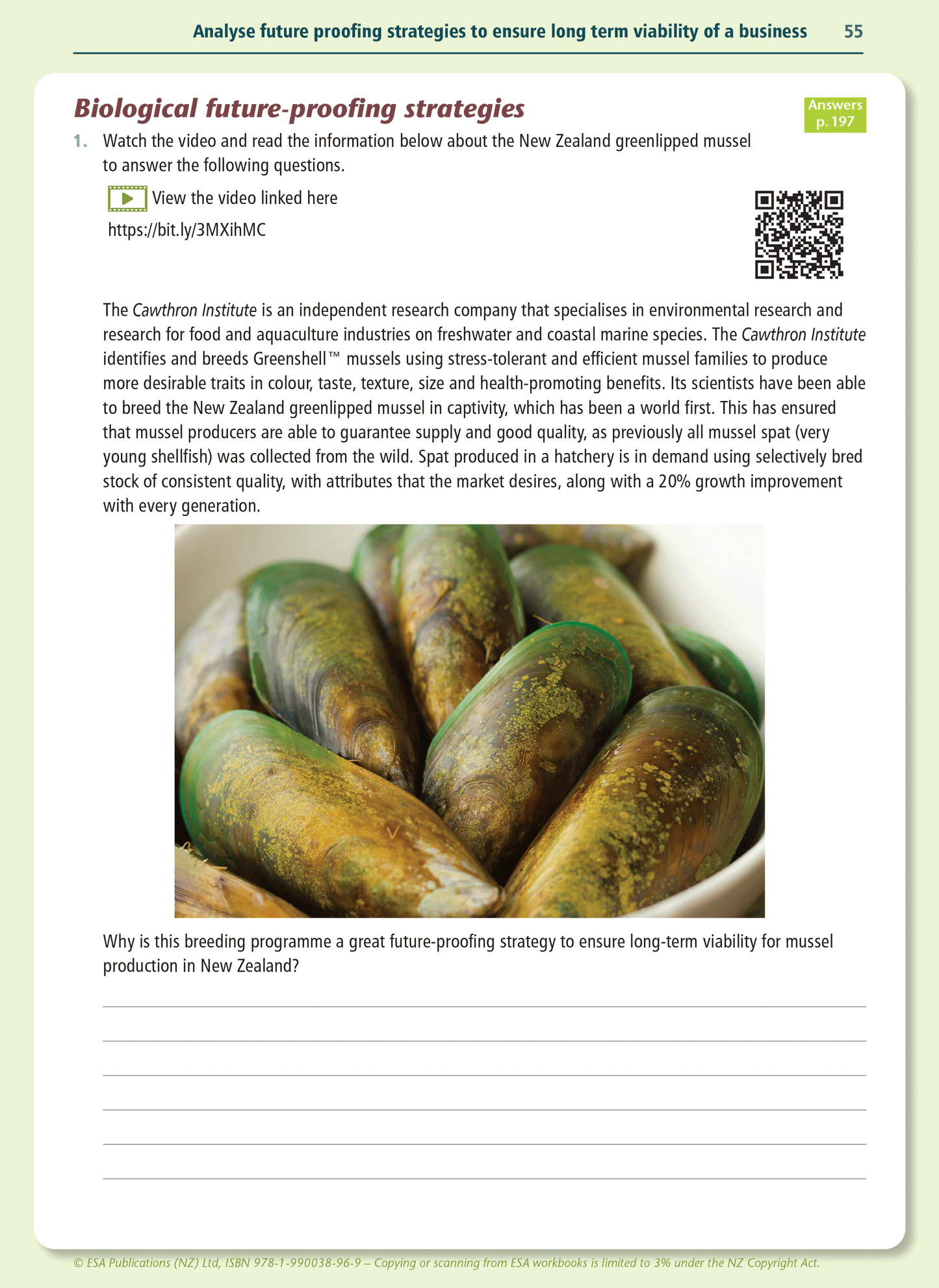 Level 3 Agribusiness Learning Workbook