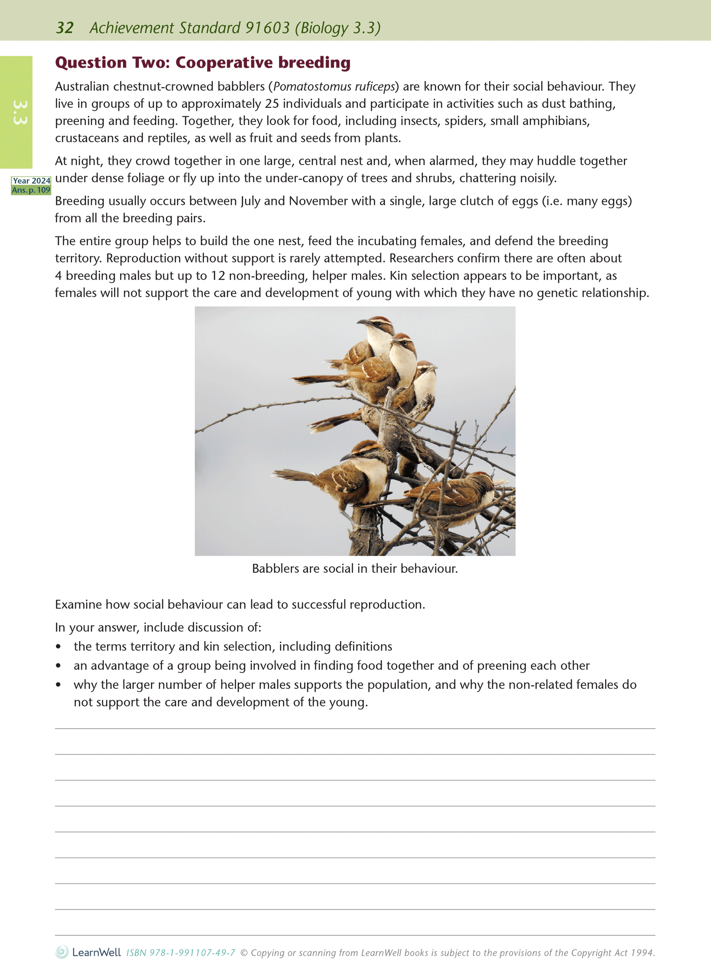 Level 3 Biology AME Workbook