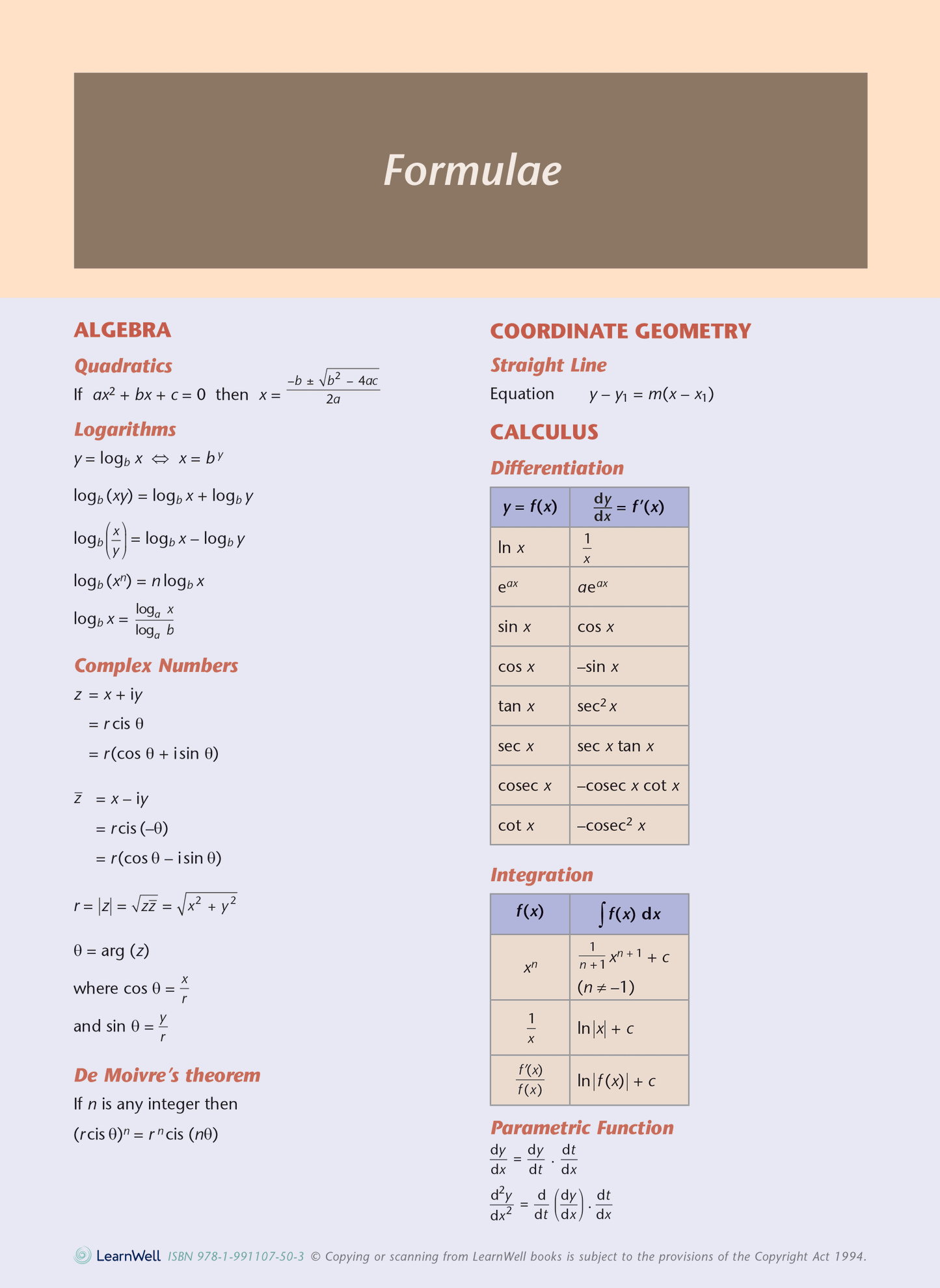 Level 3 Calculus AME Workbook