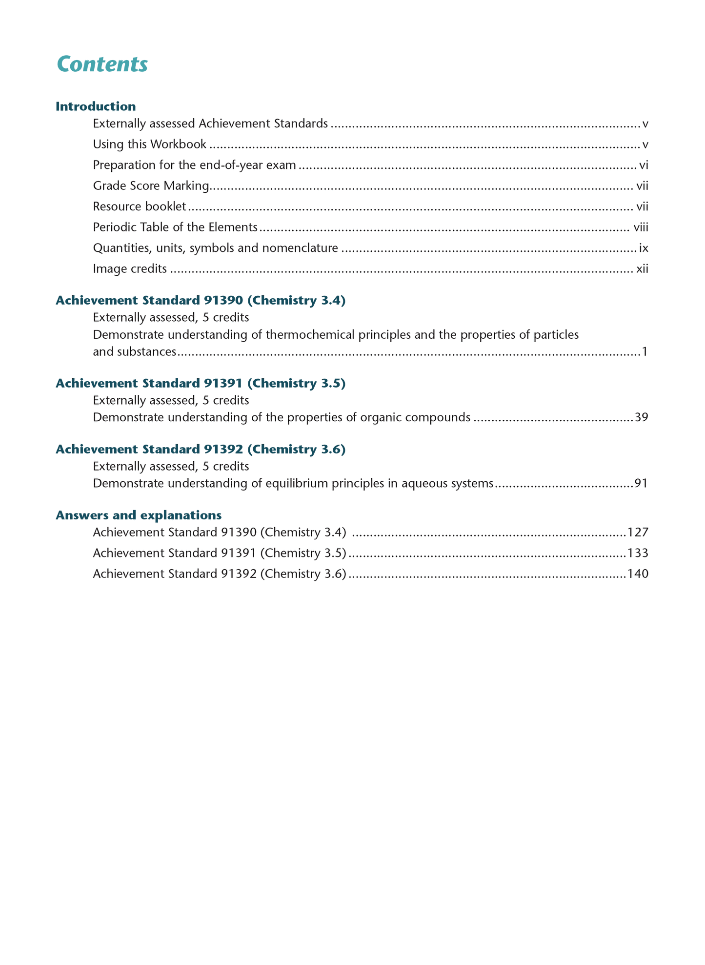 Level 3 Chemistry AME Workbook