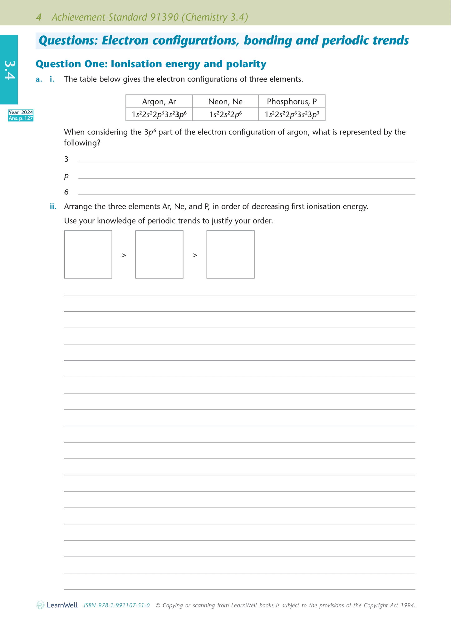 Level 3 Chemistry AME Workbook