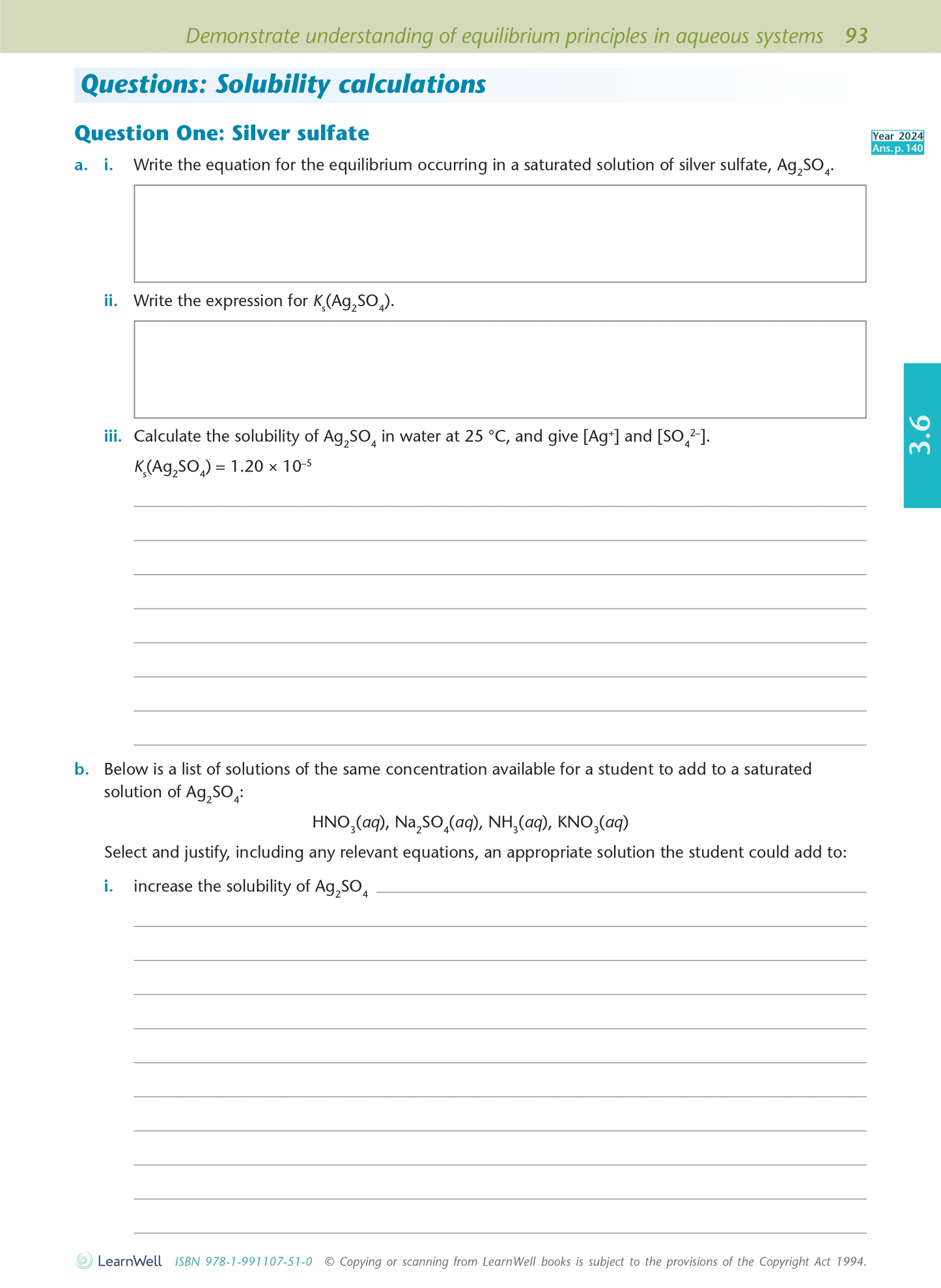 Level 3 Chemistry AME Workbook