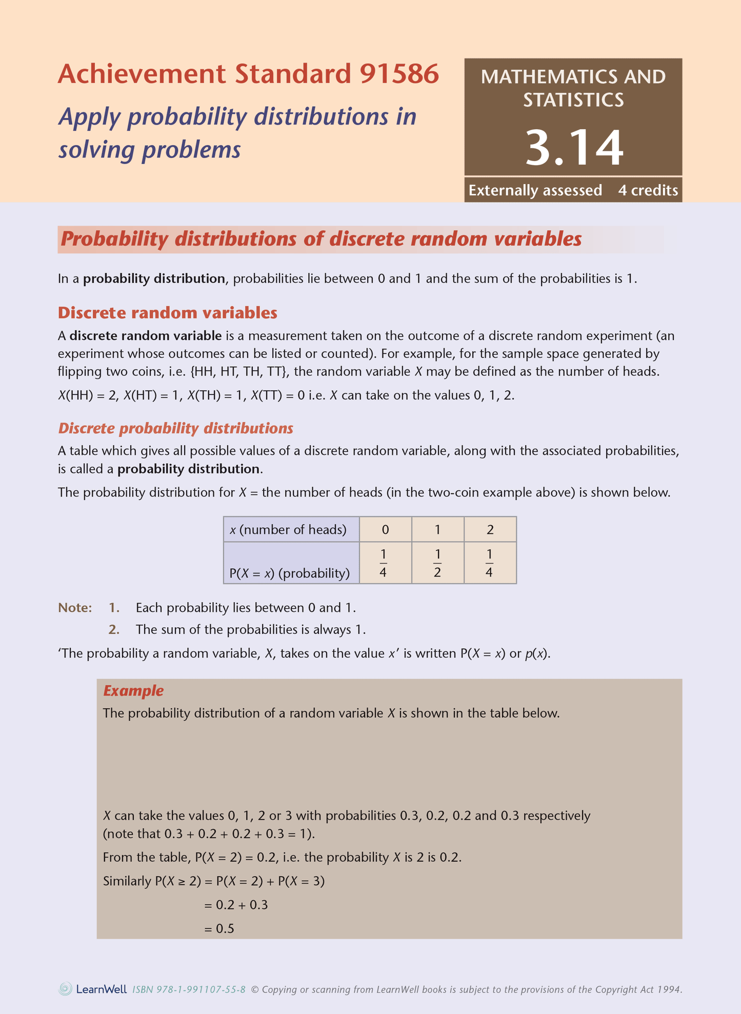 Level 3 Statistics AME Workbook