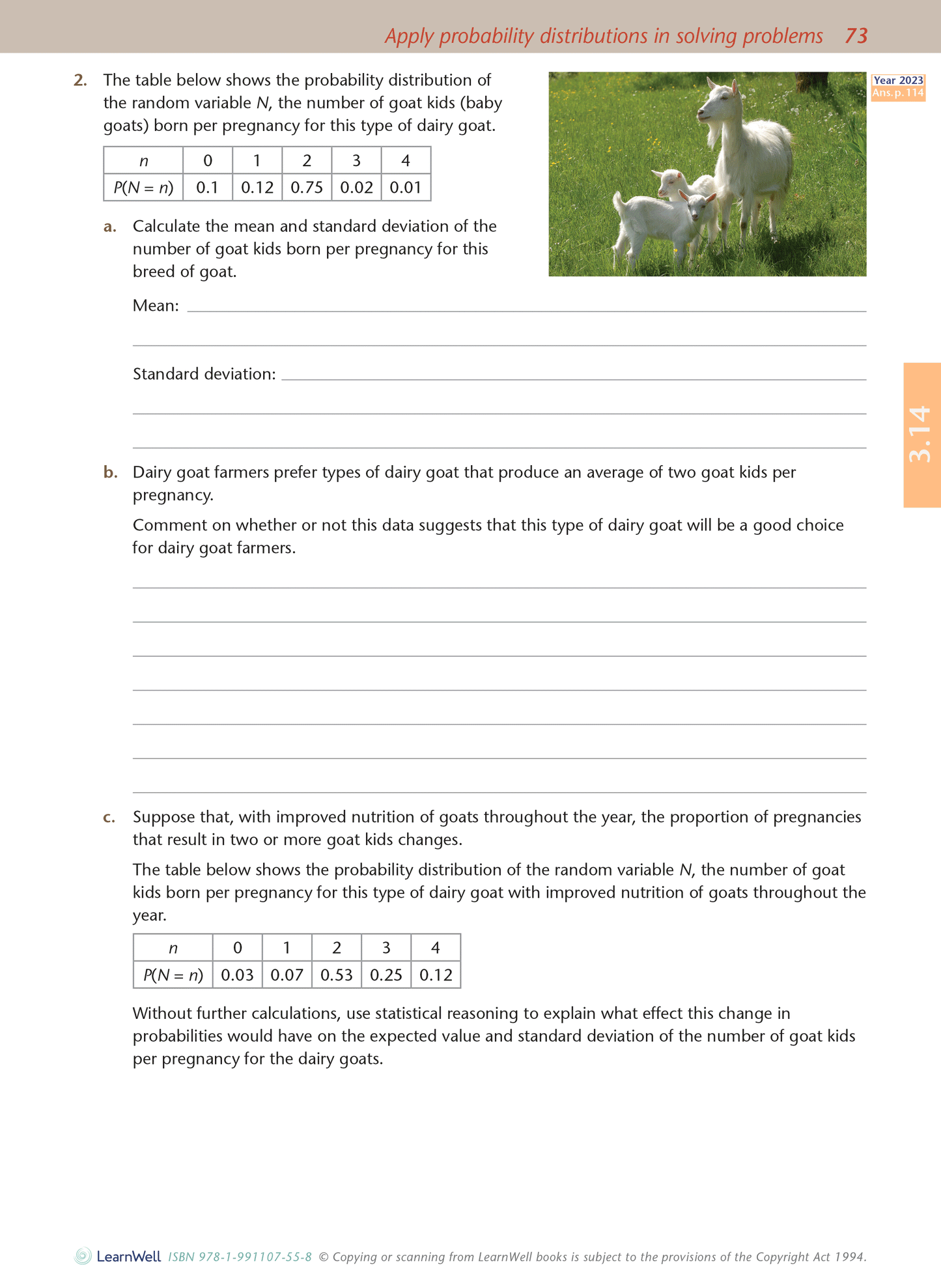 Level 3 Statistics AME Workbook