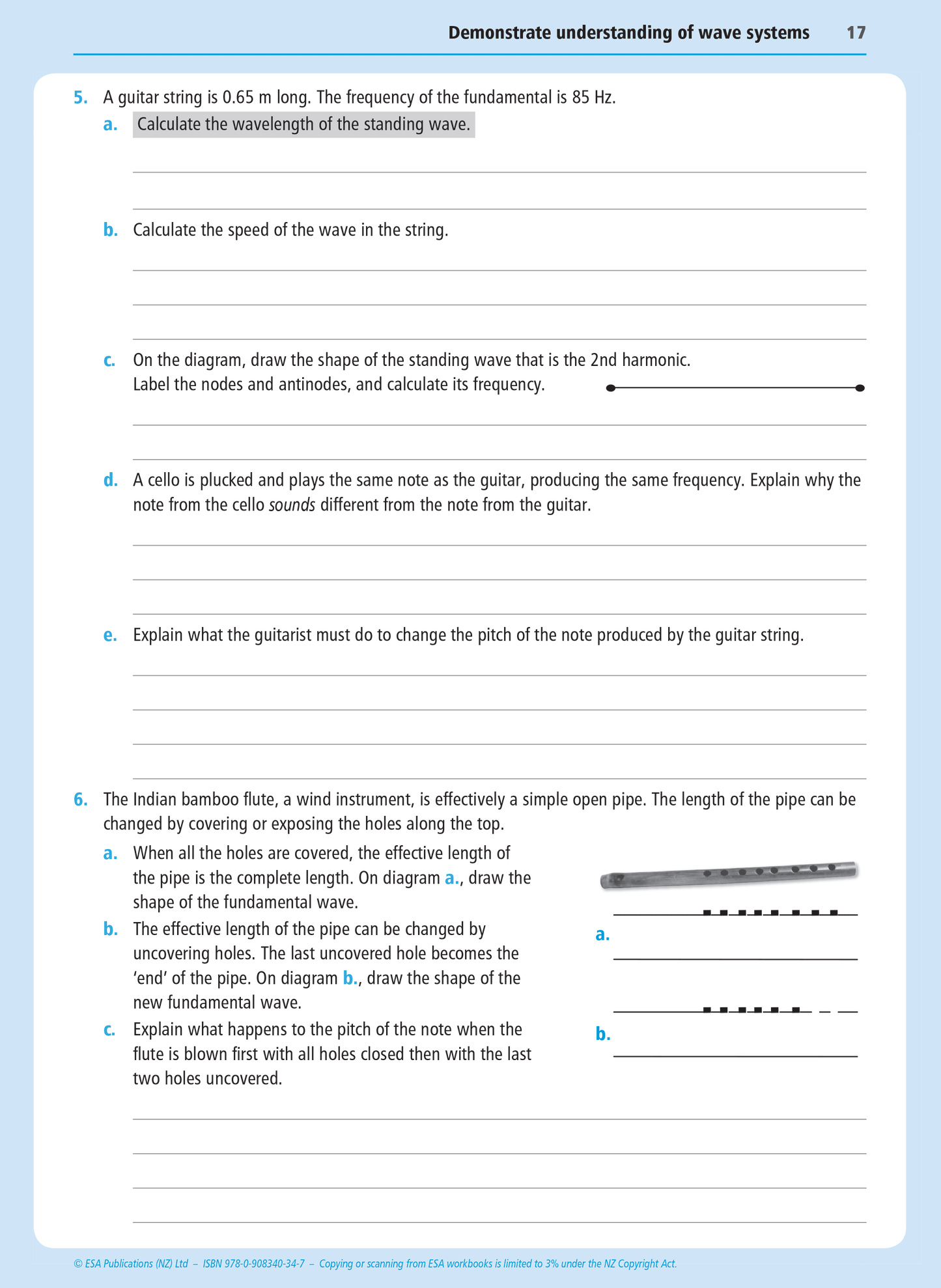 Level 3 Wave Systems 3.3 Learning Workbook