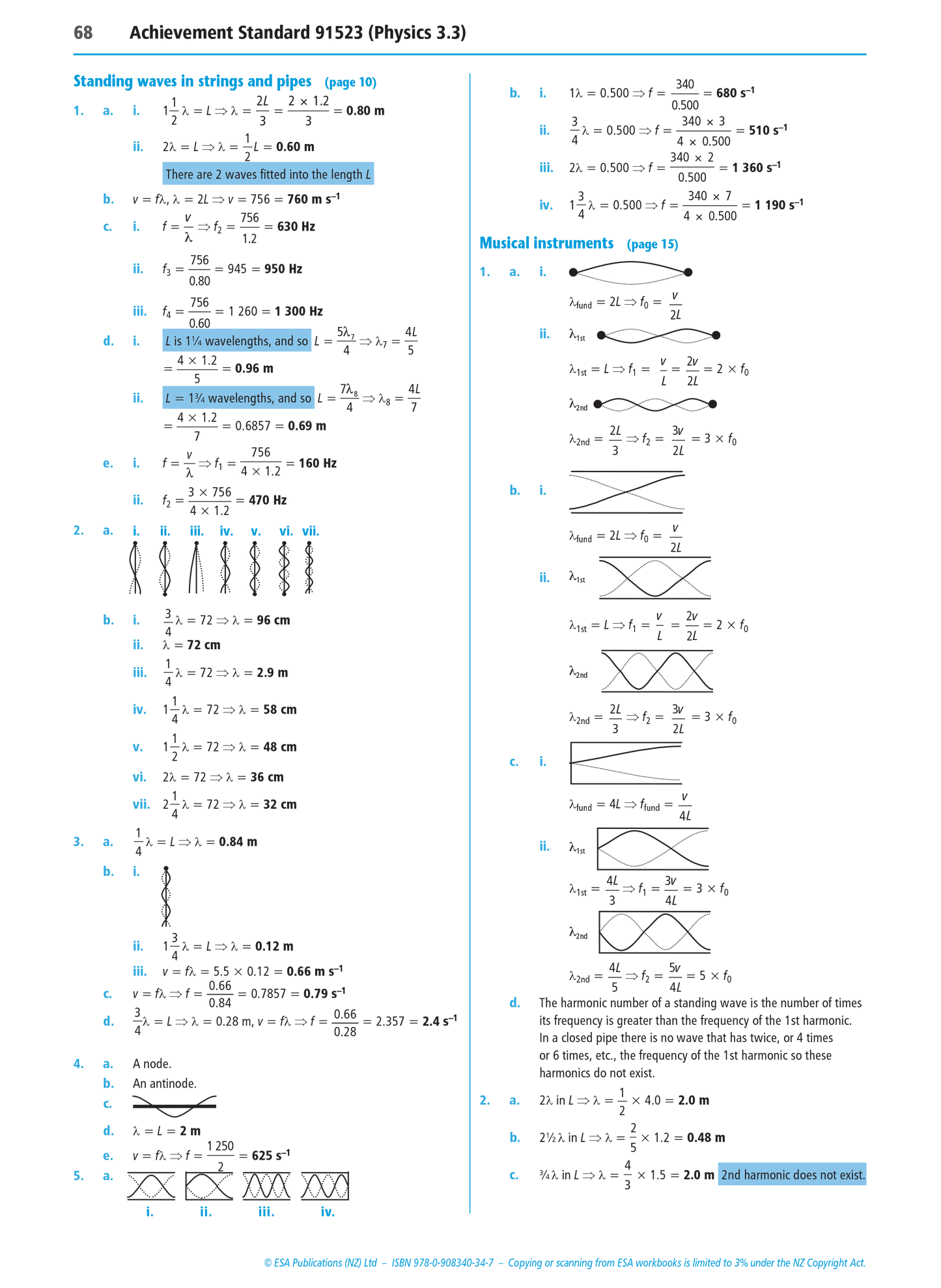 Level 3 Wave Systems 3.3 Learning Workbook