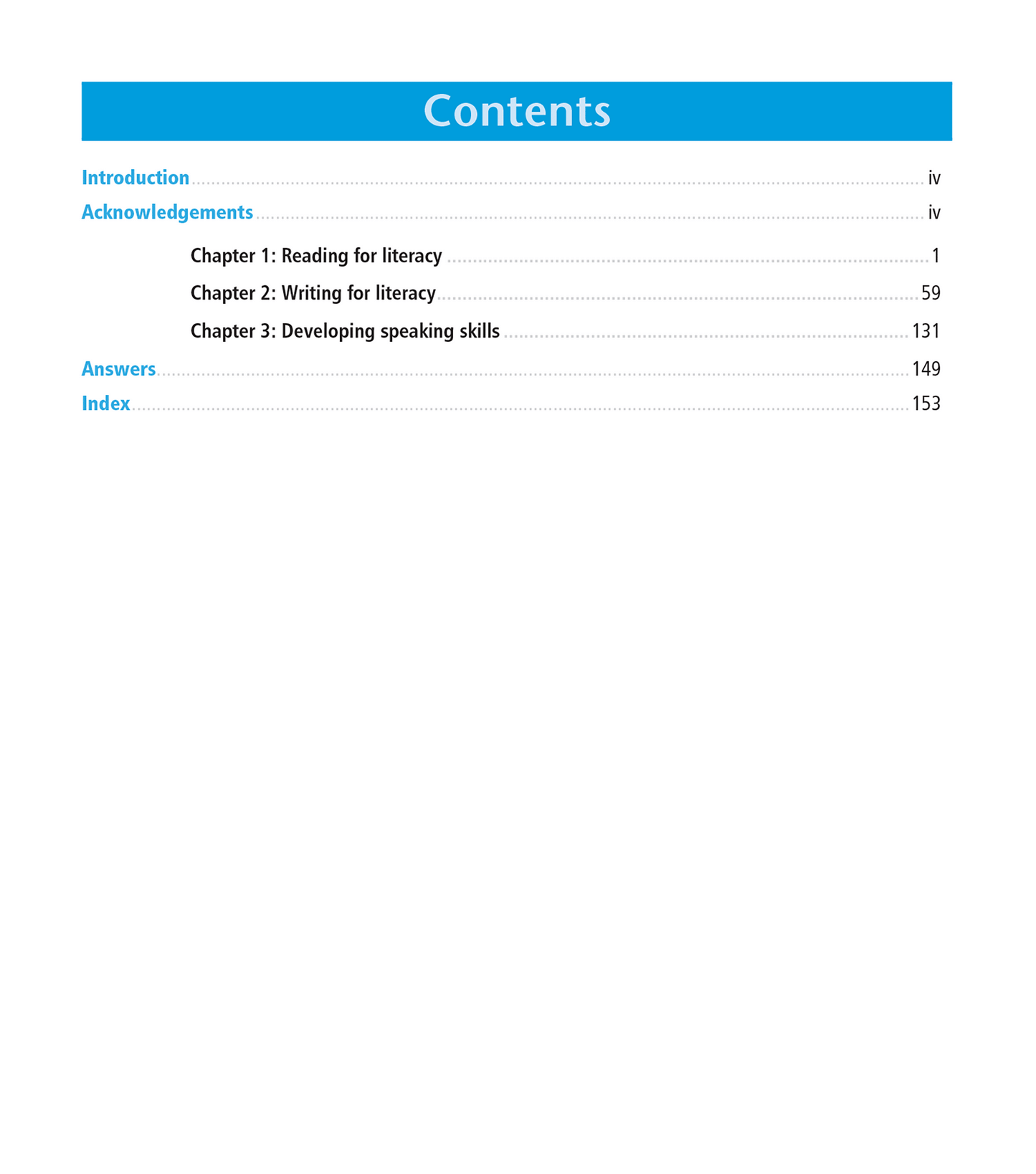 Level 1 Literacy Learning Workbook