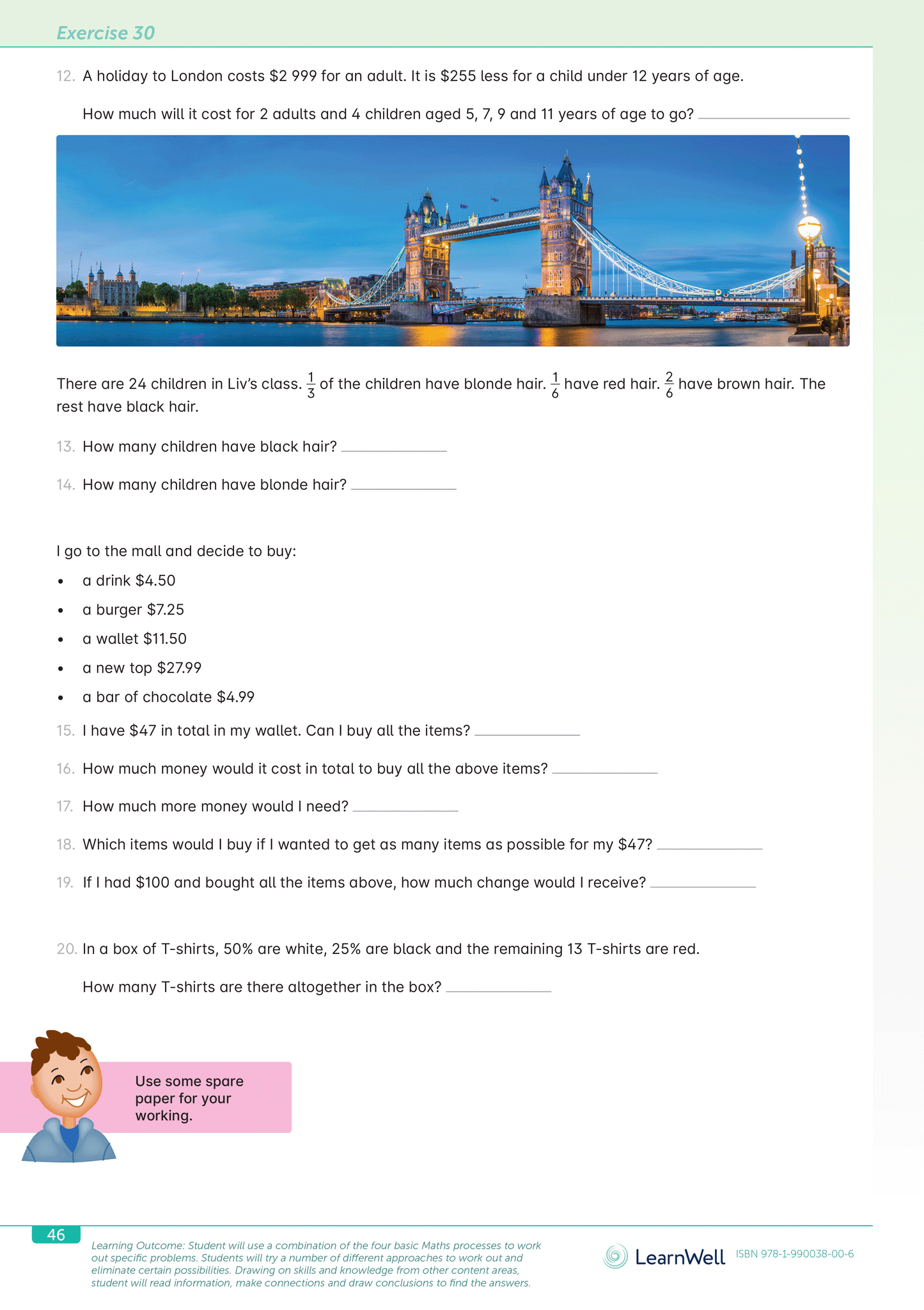 Year 7 Logic and Problem Solving Start Right Workbook