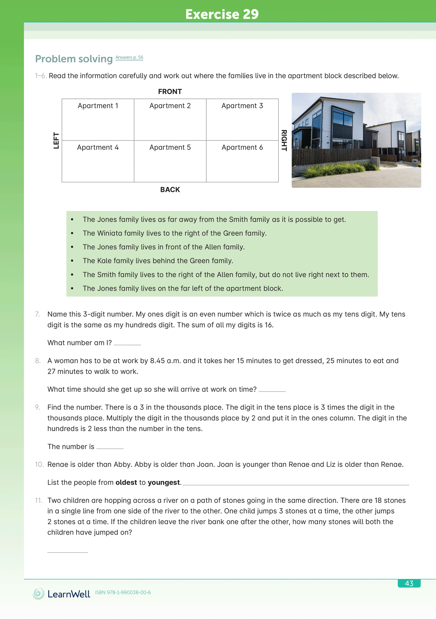 Year 7 Logic and Problem Solving Start Right Workbook