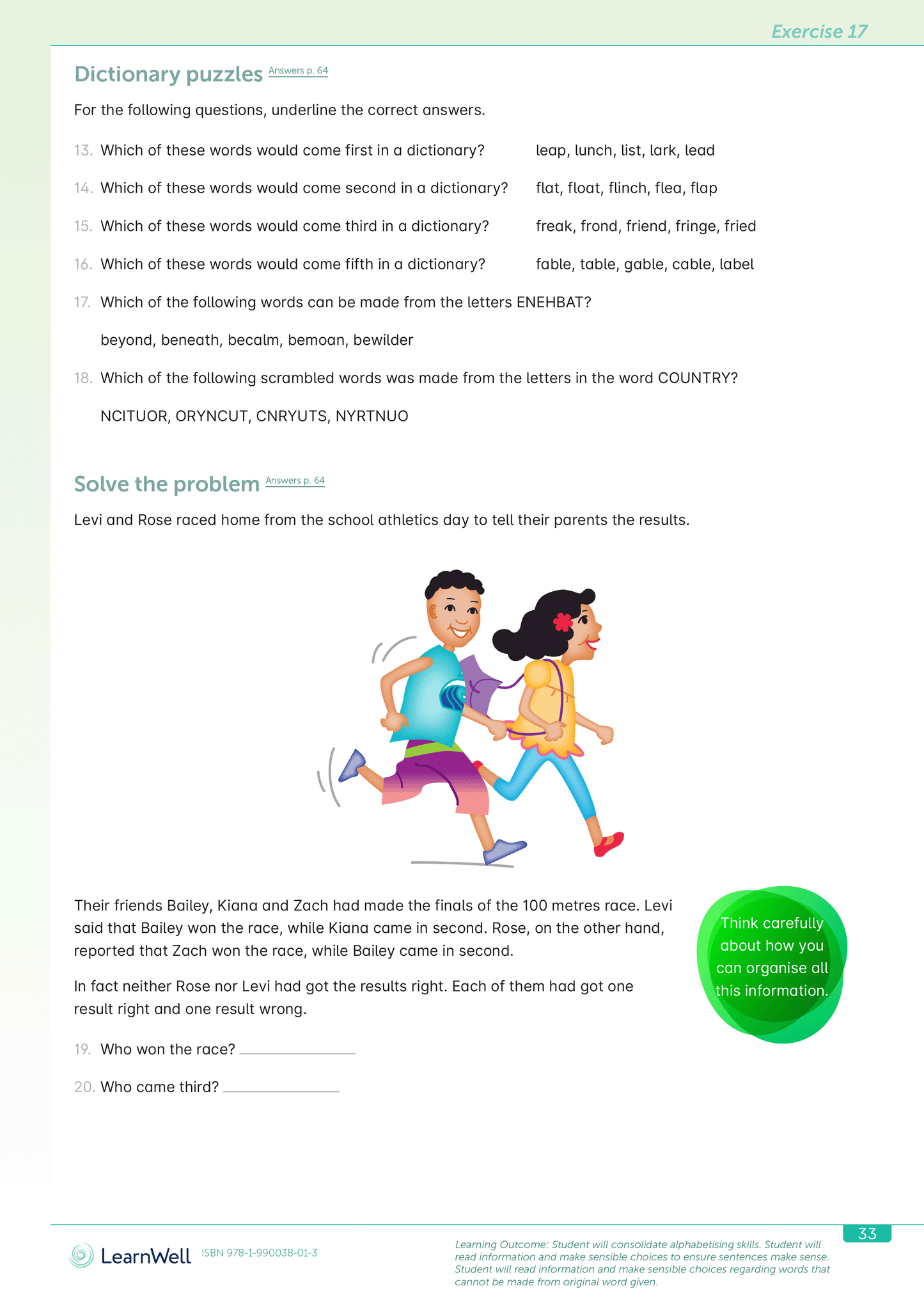 Year 8 Logic and Problem Solving Start Right Workbook