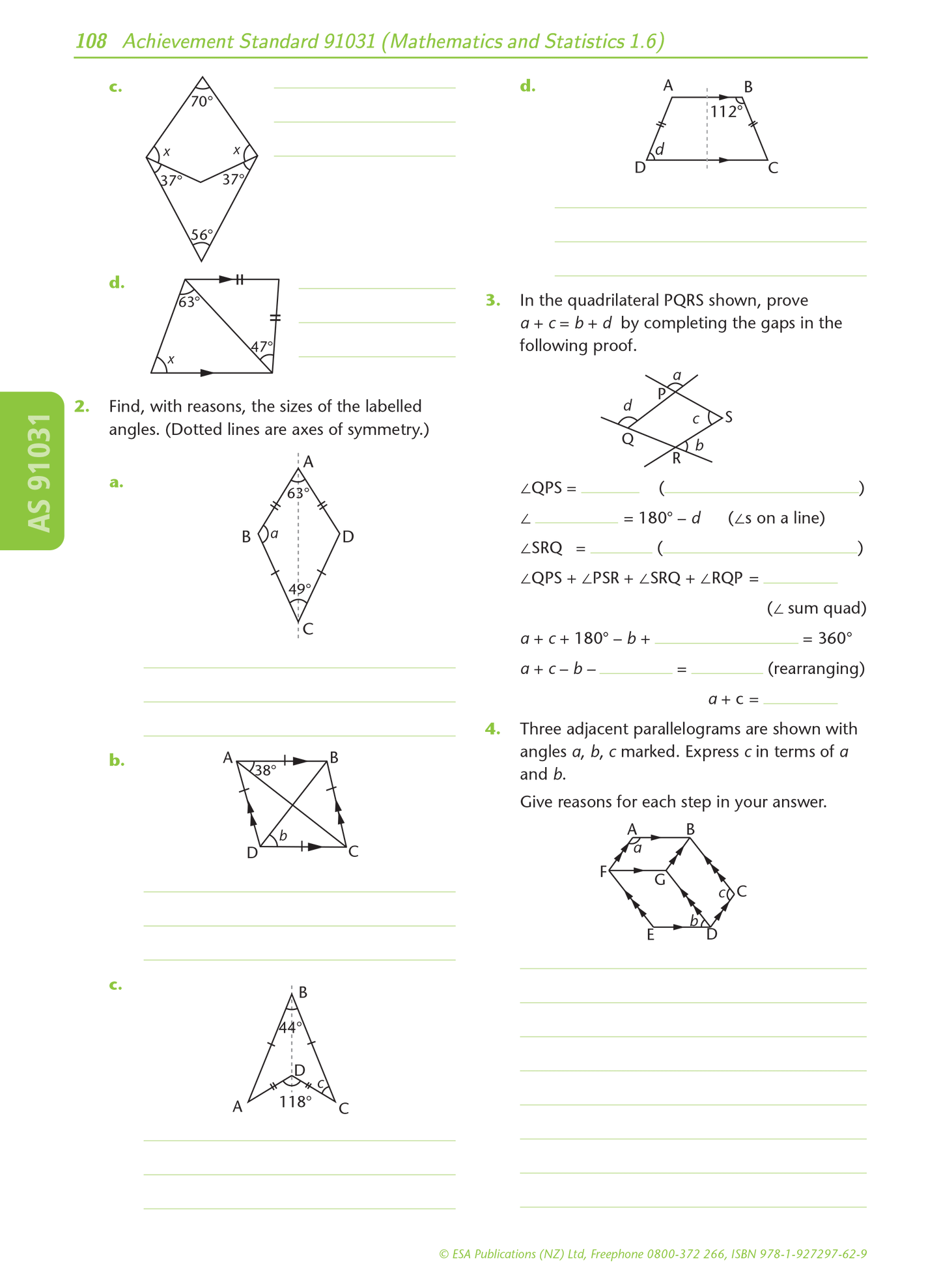 Level 1 Mathematics Externals Learning Workbook