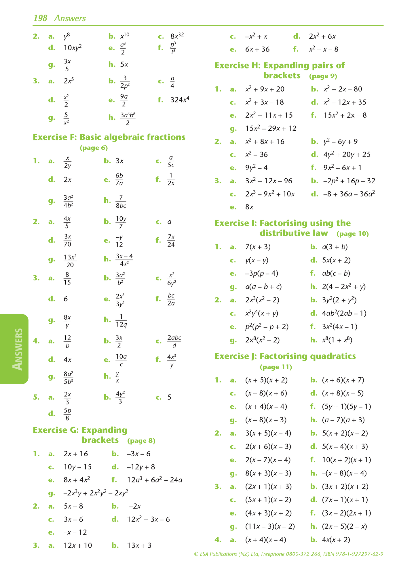 Level 1 Mathematics Externals Learning Workbook