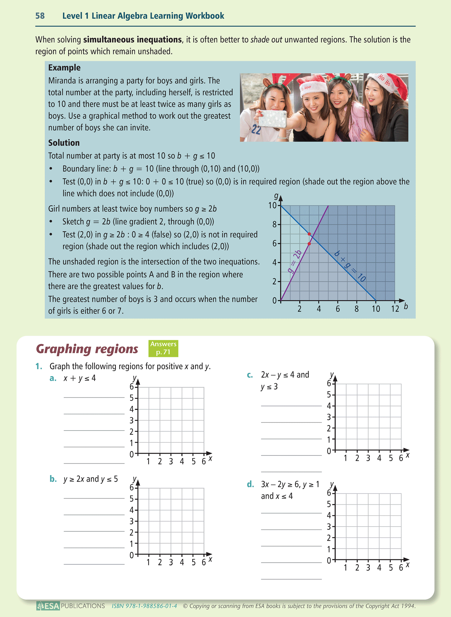 Level 1 Linear Algebra 1.4 Learning Workbook