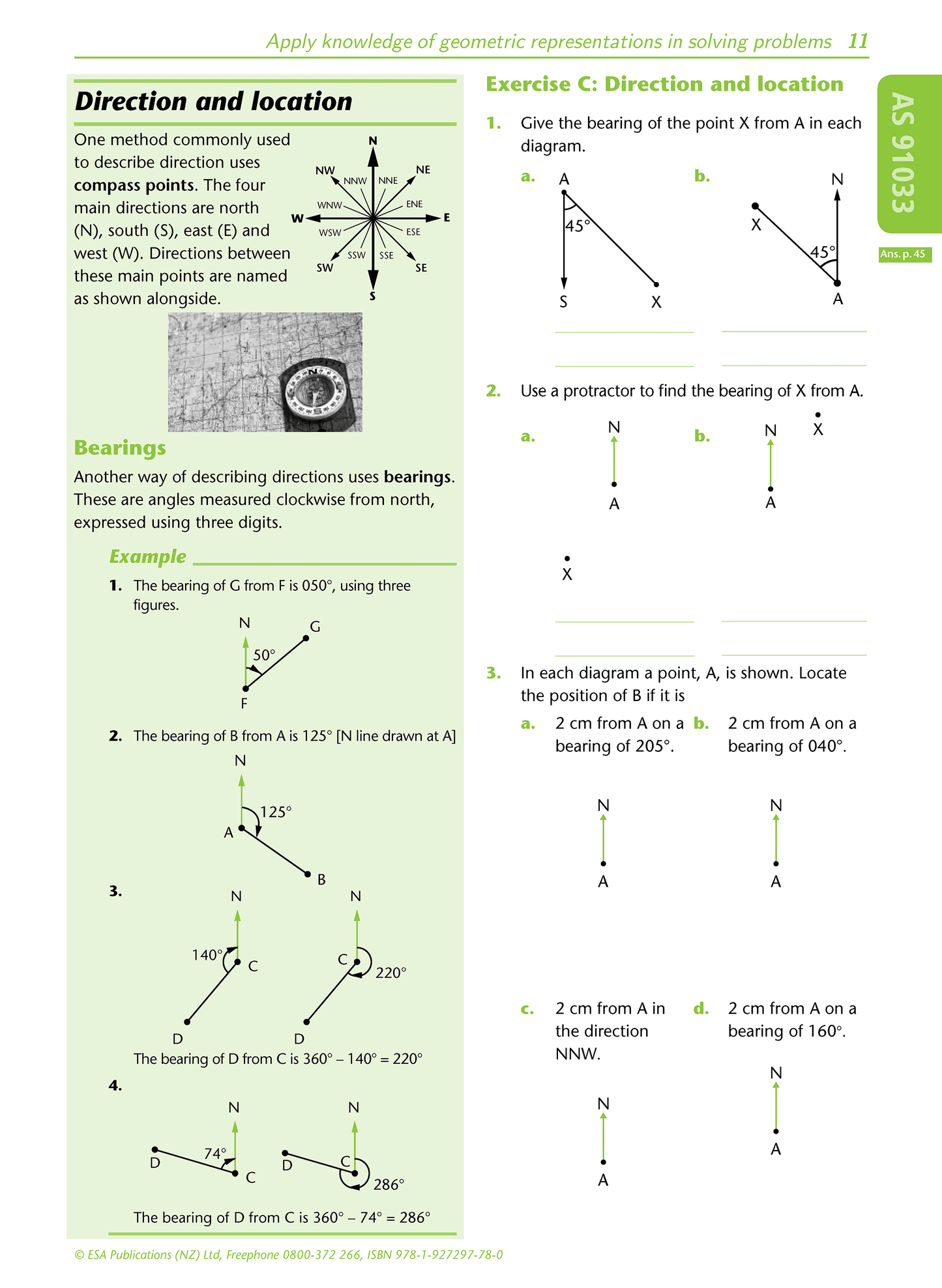 Level 1 Geometric Representations 1.8 Learning Workbook