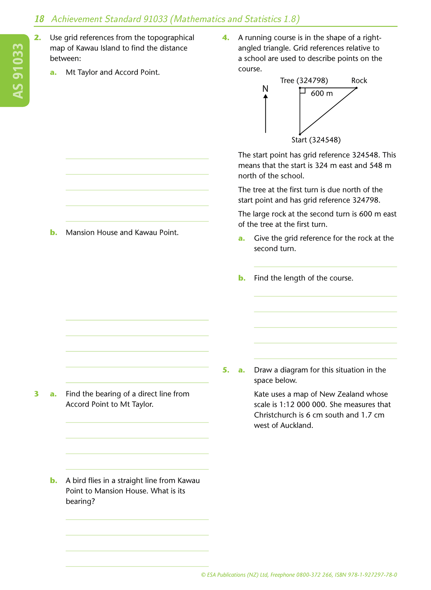 Level 1 Geometric Representations 1.8 Learning Workbook