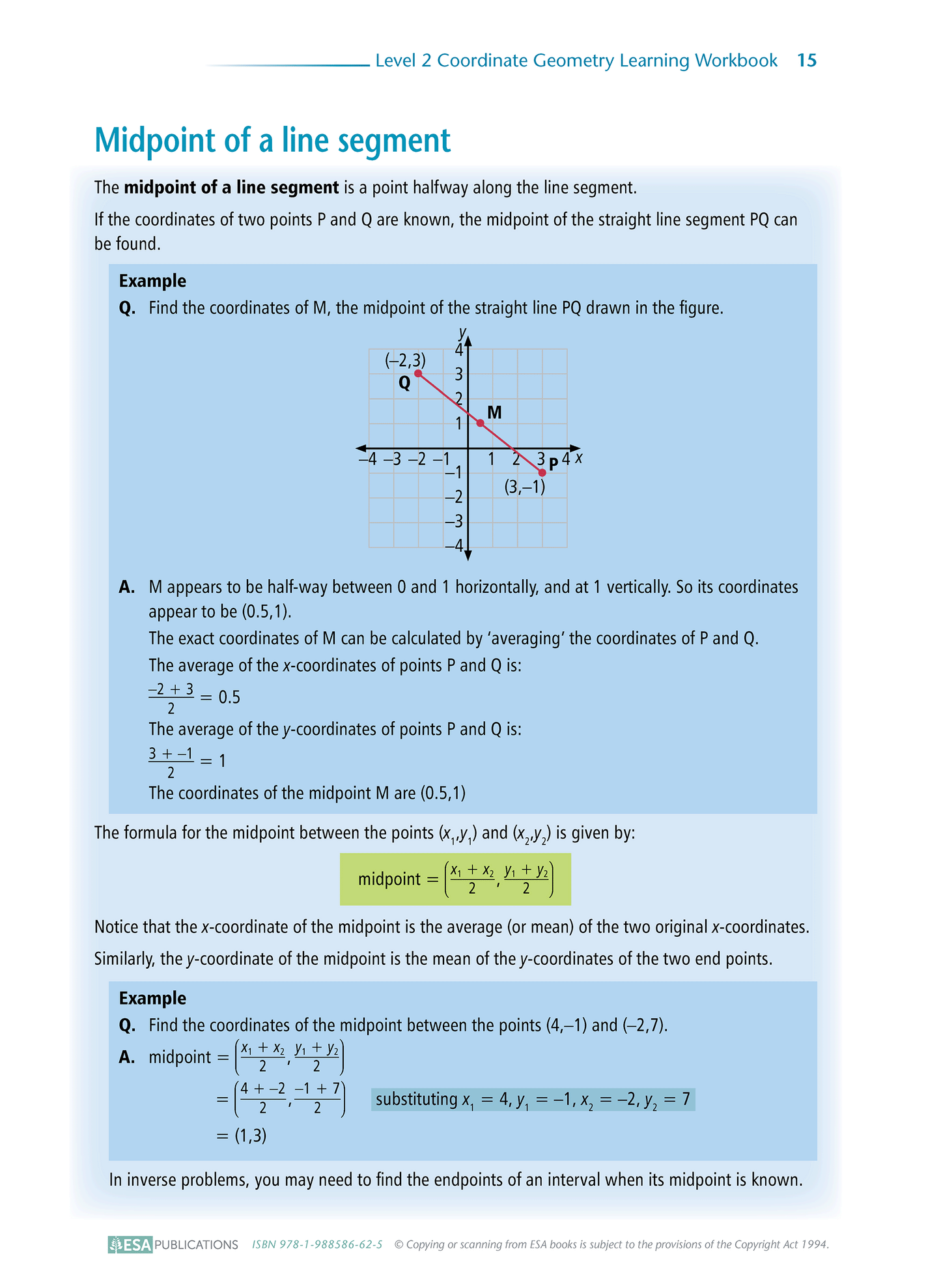 Level 2 Coordinate Geometry 2.1 Learning Workbook