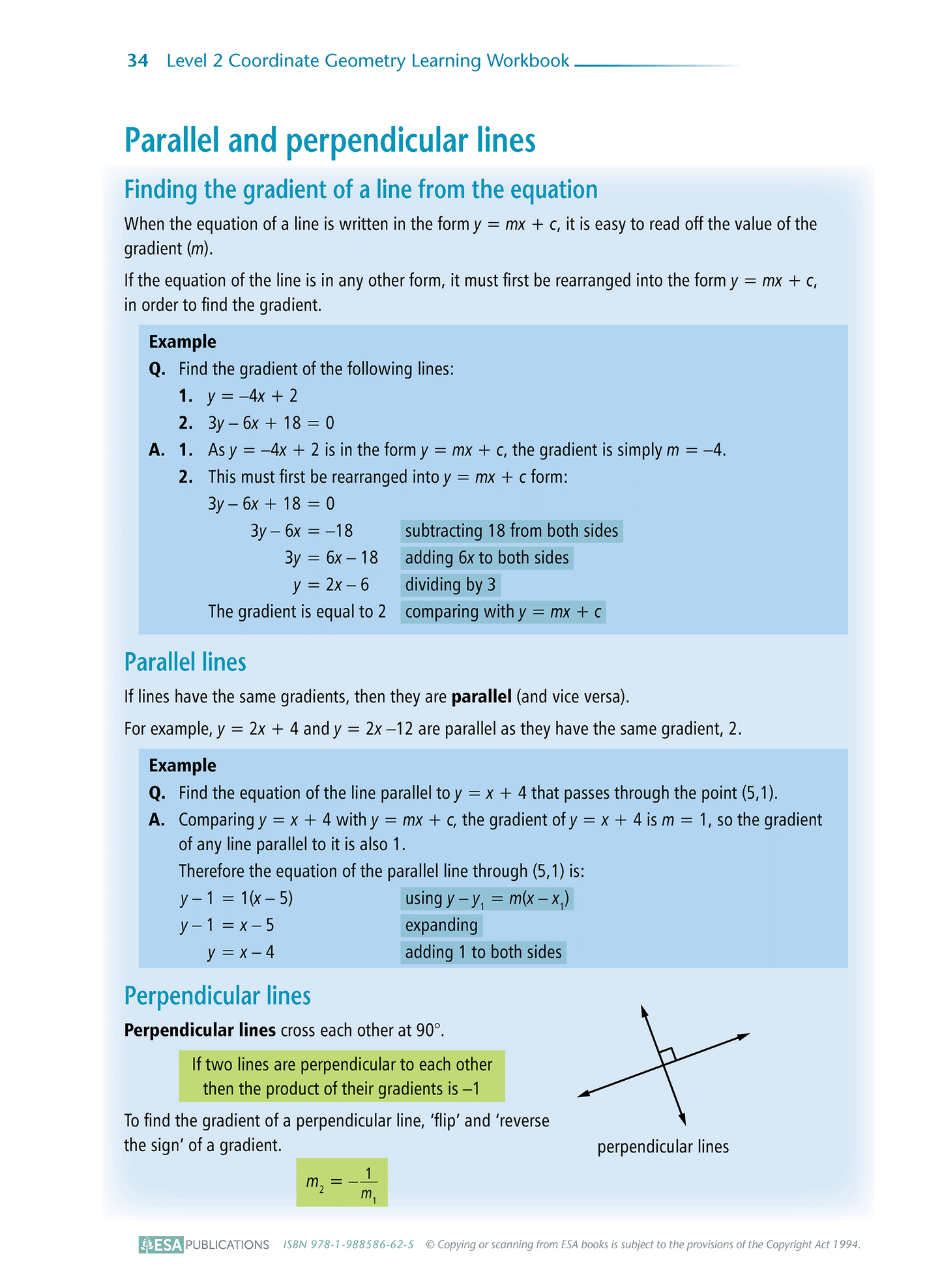 Level 2 Coordinate Geometry 2.1 Learning Workbook