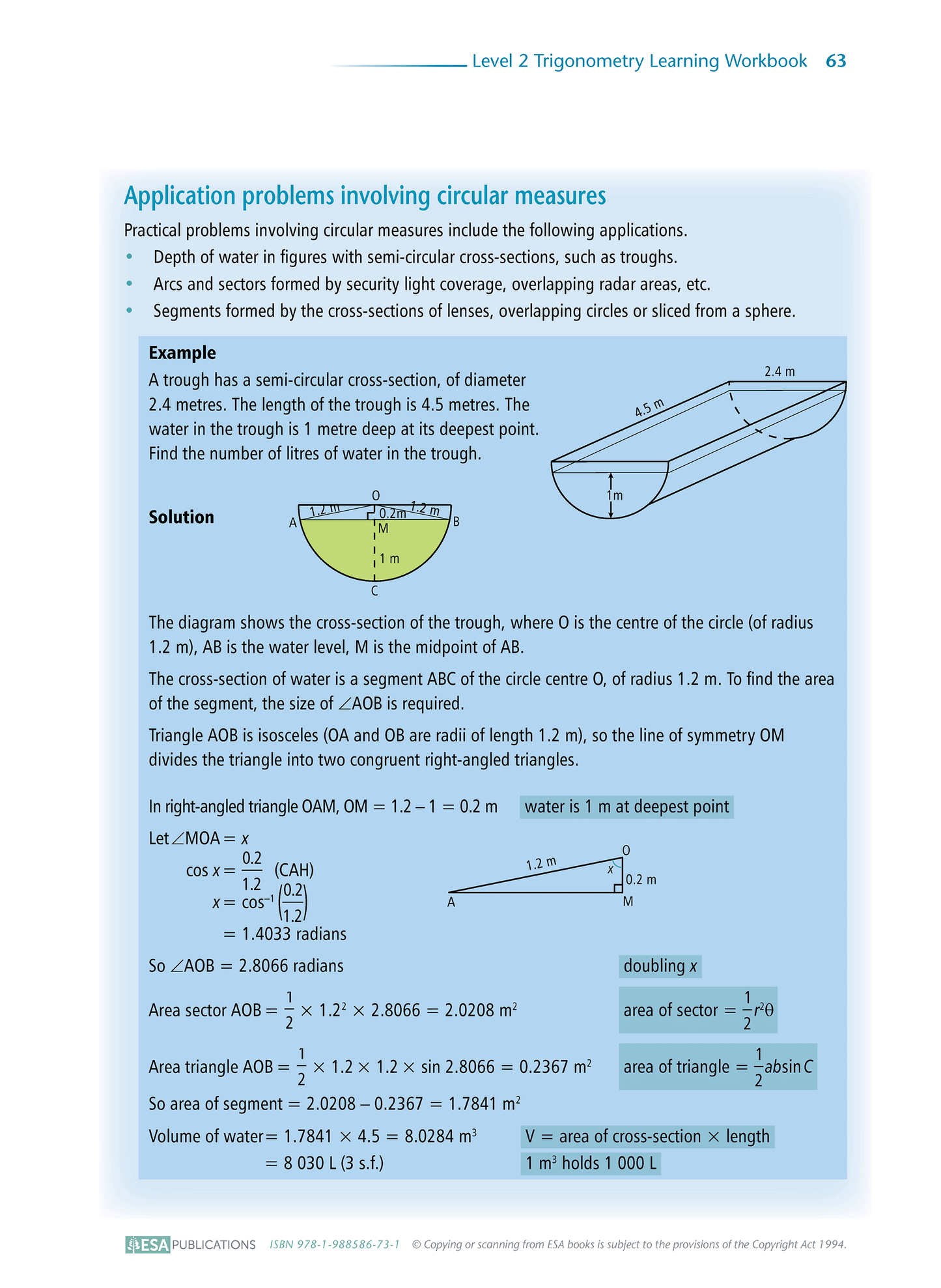 Level 2 Trigonometry 2.4 Learning Workbook