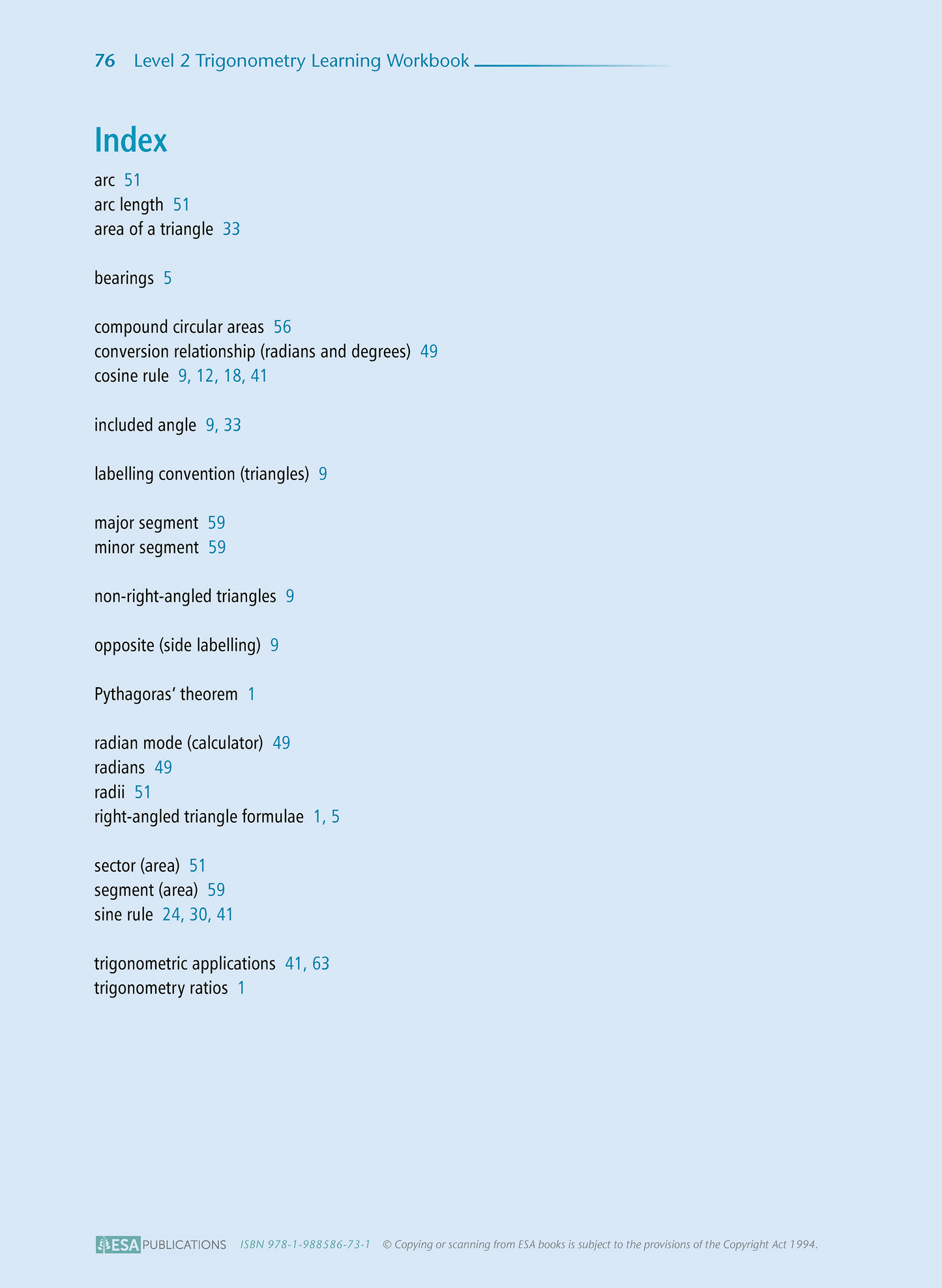 Level 2 Trigonometry 2.4 Learning Workbook