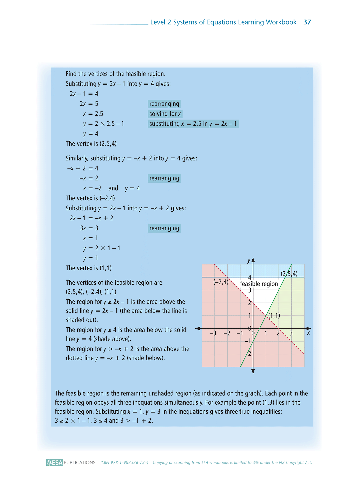 Level 2 Systems of Equations 2.14 Learning Workbook
