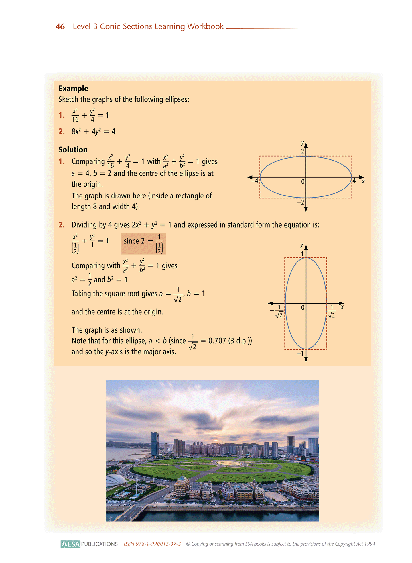 Level 3 Conic Sections 3.1 Learning Workbook - SPECIAL (damaged stock at $6 each)