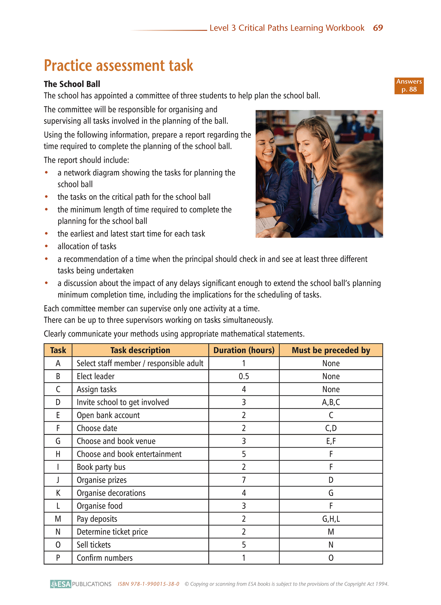 Level 3 Critical Paths 3.4 Learning Workbook