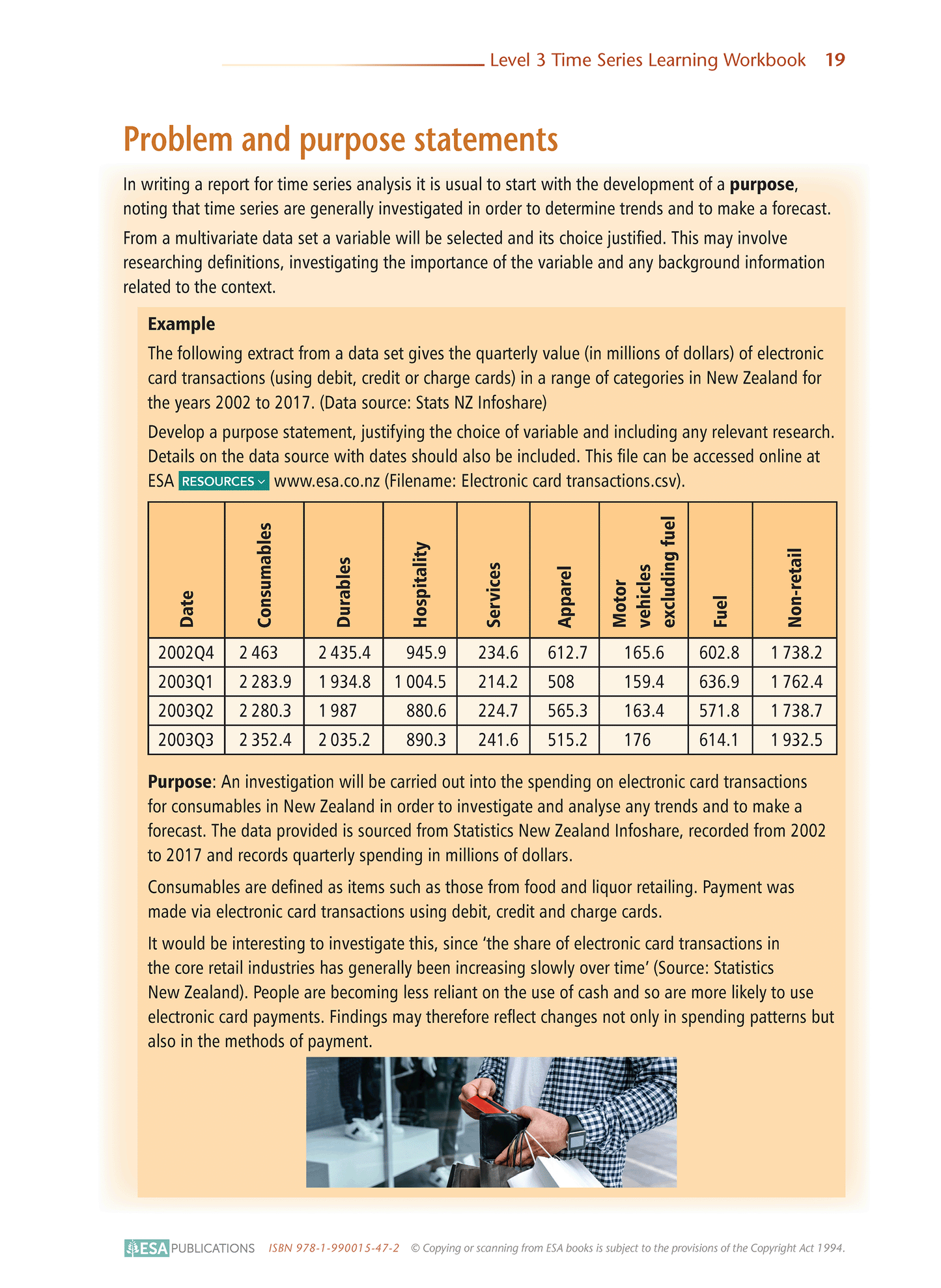 Level 3 Time Series 3.8 Learning Workbook