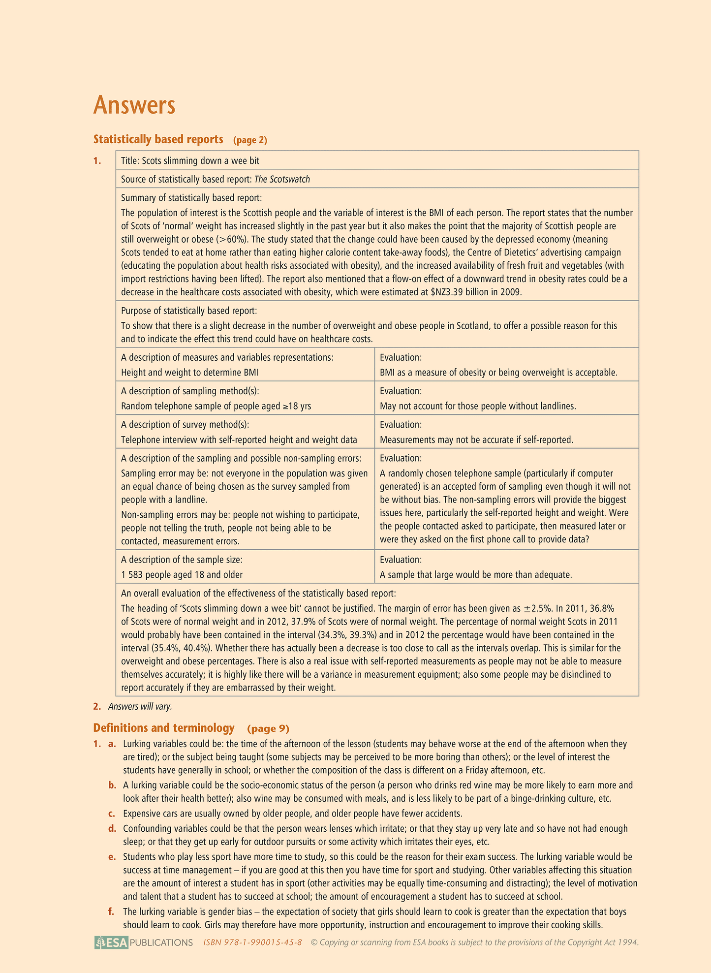 Level 3 Reports 3.12 Learning Workbook