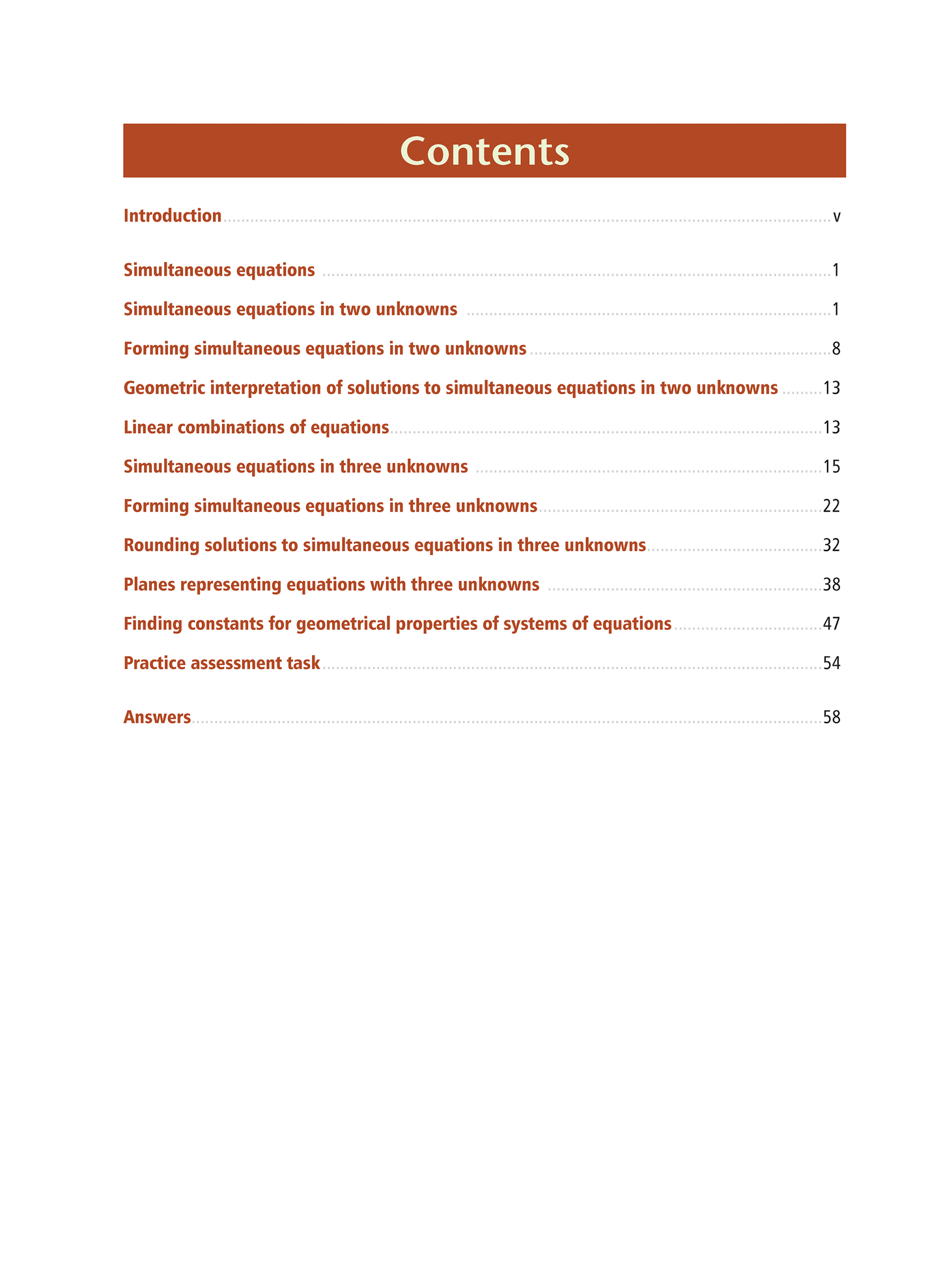 Level 3 Simultaneous Equations 3.15 Learning Workbook