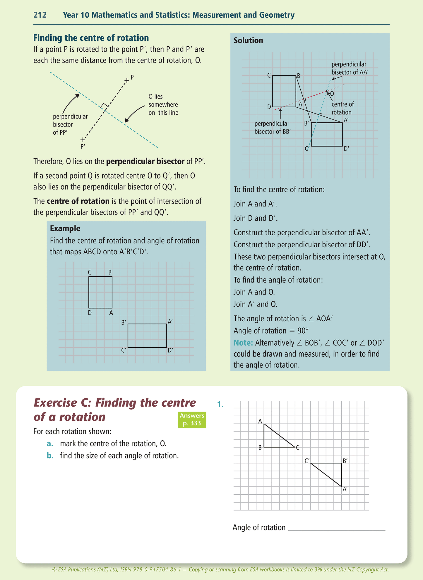 Year 10 Mathematics and Statistics Learning Workbook