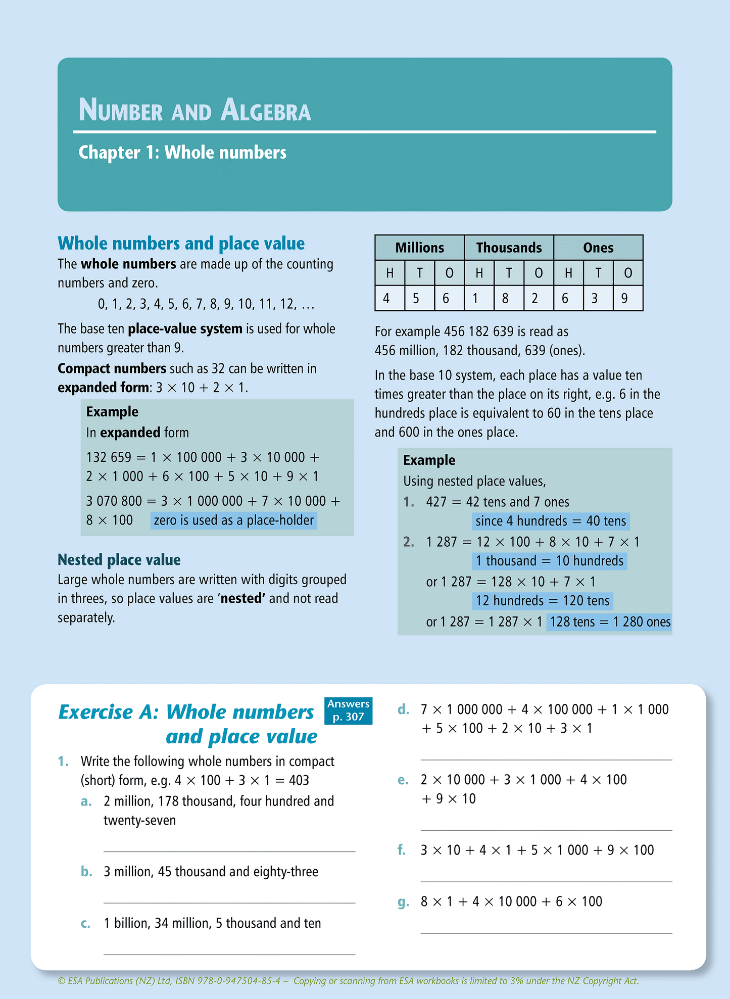 Year 9 Mathematics and Statistics Learning Workbook