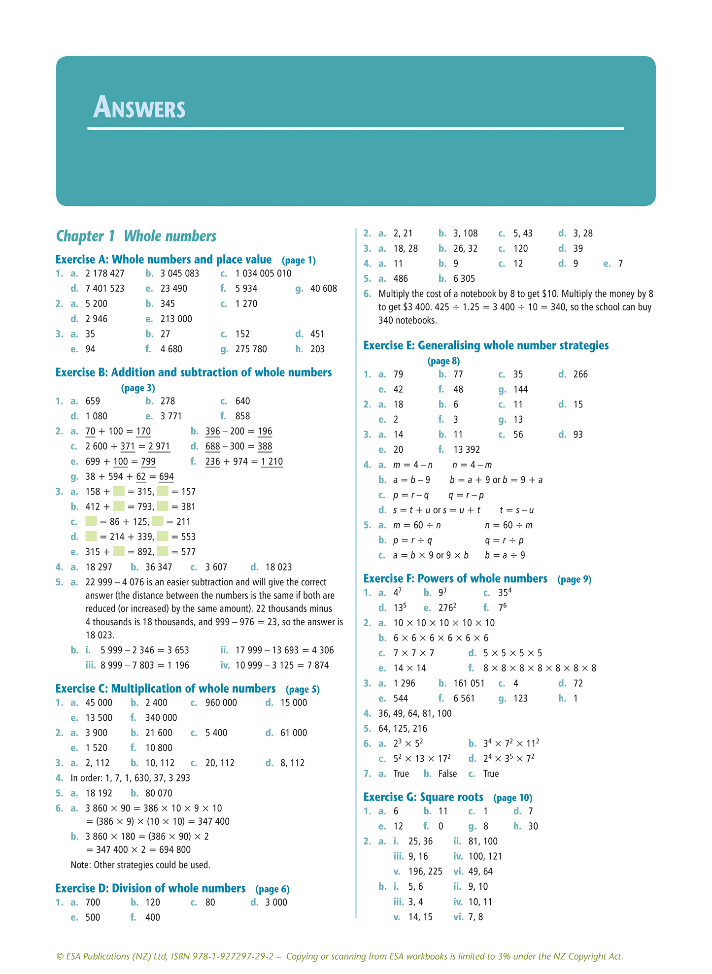 Year 9 Mathematics and Statistics Learning Workbook